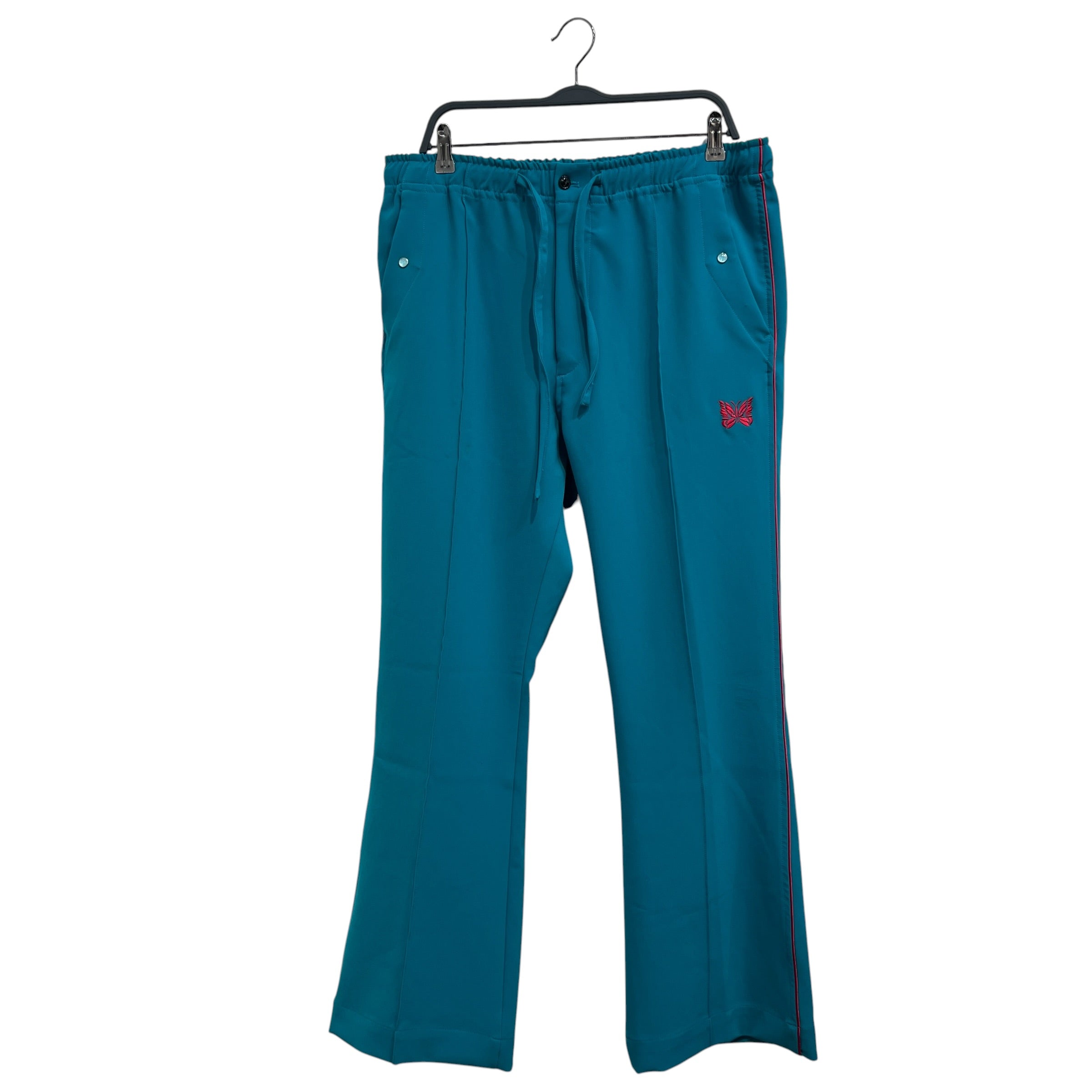 Needles/Bootcut Pants/L/Polyester/GRN/turqoise track pants view 1