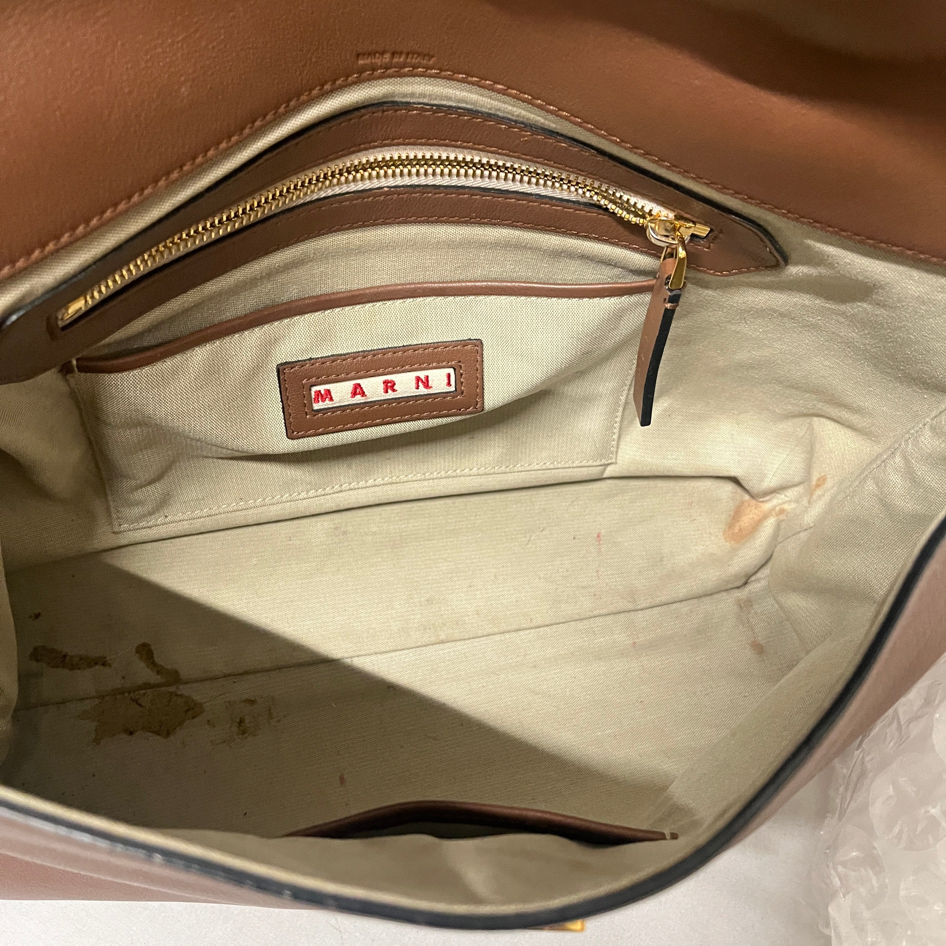 MARNI/Bag/Leather/CML/HANDBAG view 4