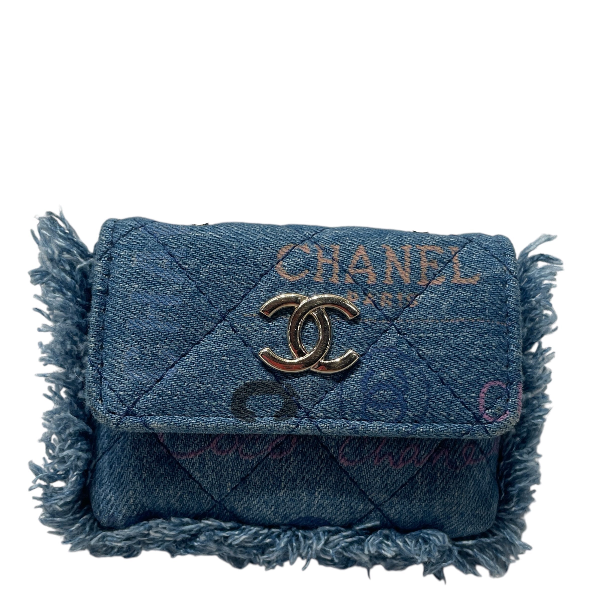 CHANEL/Bag/Denim/IDG/2022 DENIM MOOD CLUTCH MINI view 1