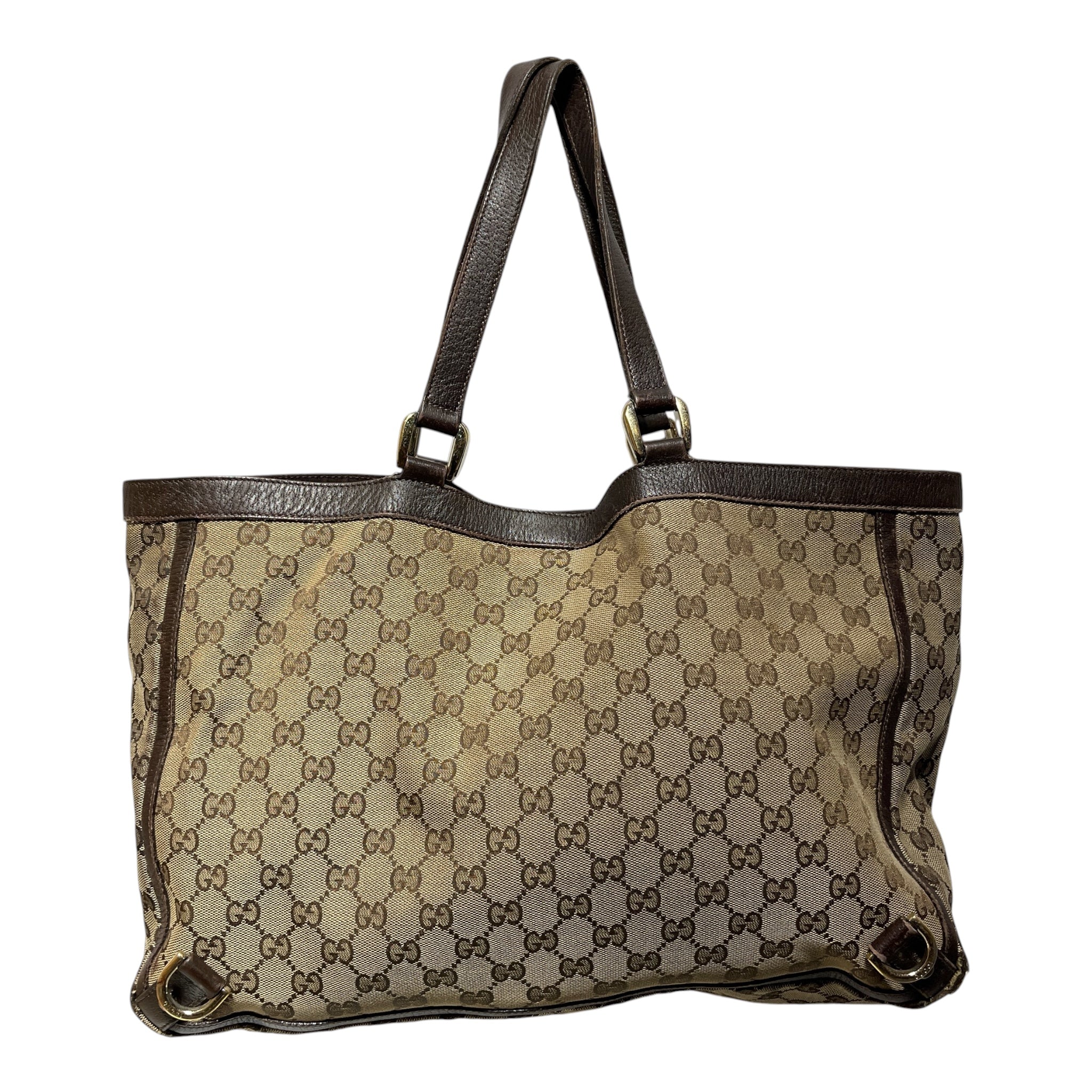 GUCCI/Bag/All Over Print/Leather/BRW/Canvas Abbey view 3