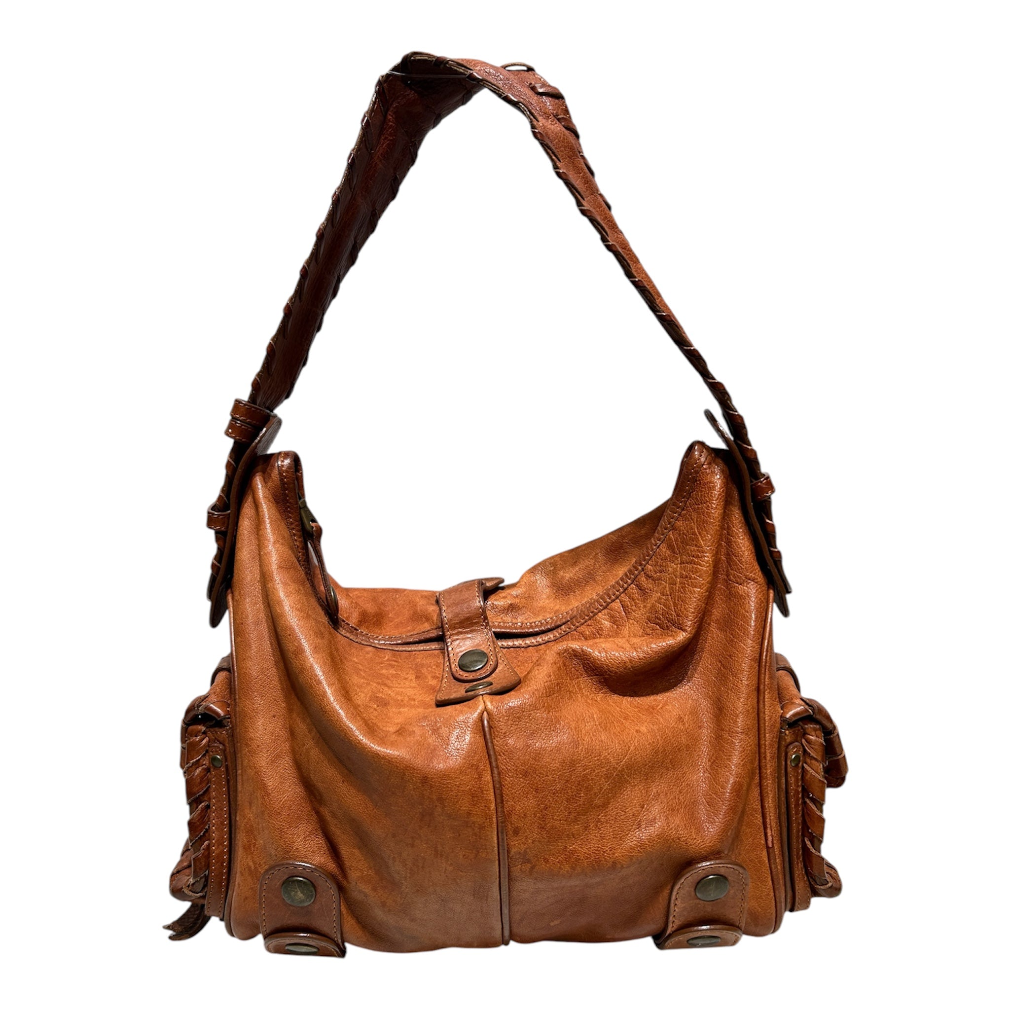 Chloe/Bag/Leather/BRW/SILVERADO view 1