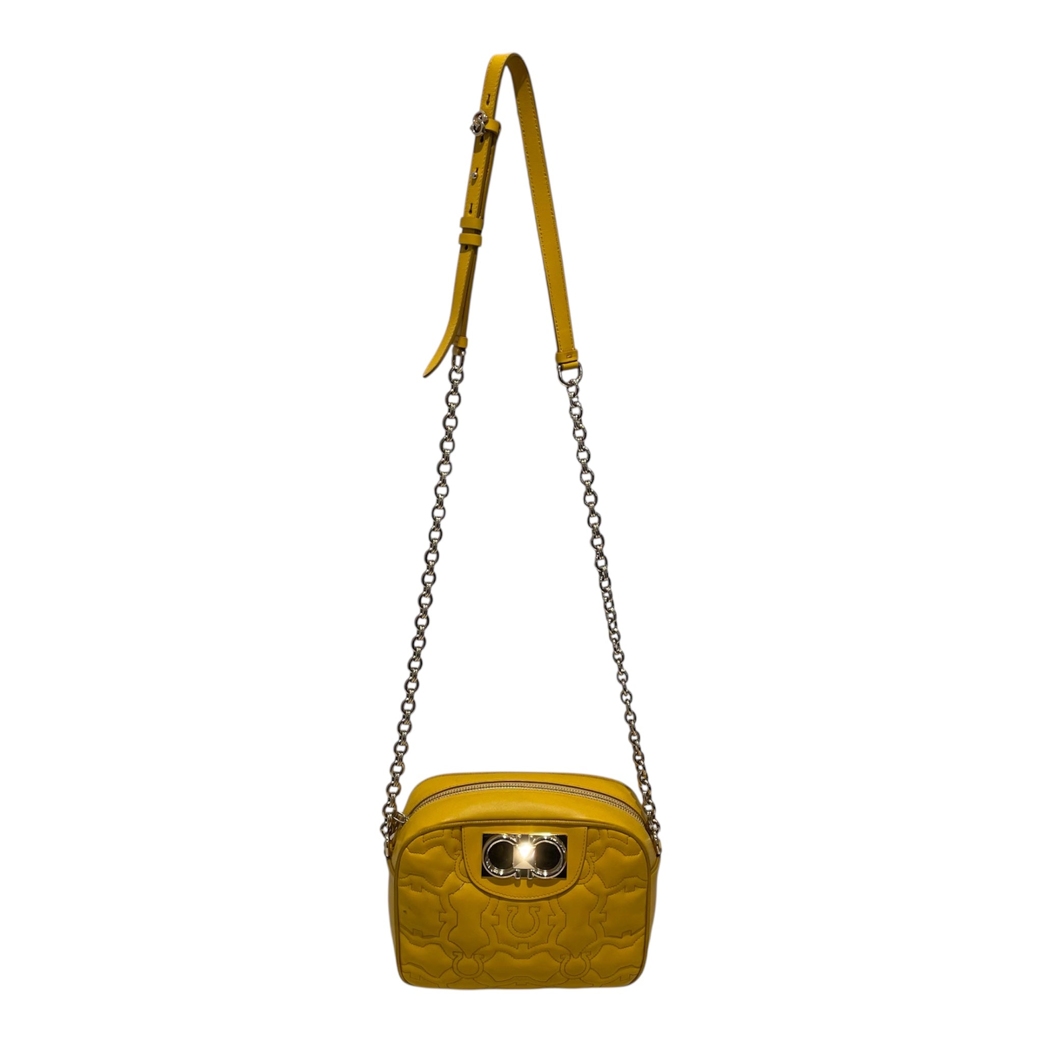 Salvatore Ferragamo/Bag/Leather/YEL/ view 1