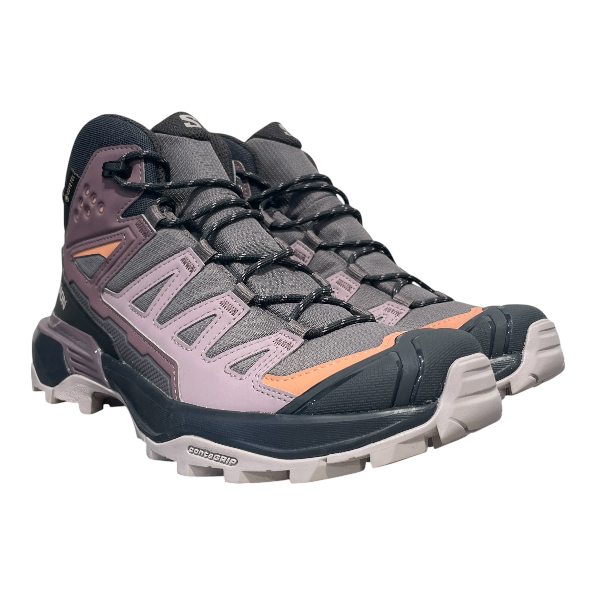 salomon/Lace Up Boots/US 7.5/Nylon/PPL/X ULTRA 360 view 1