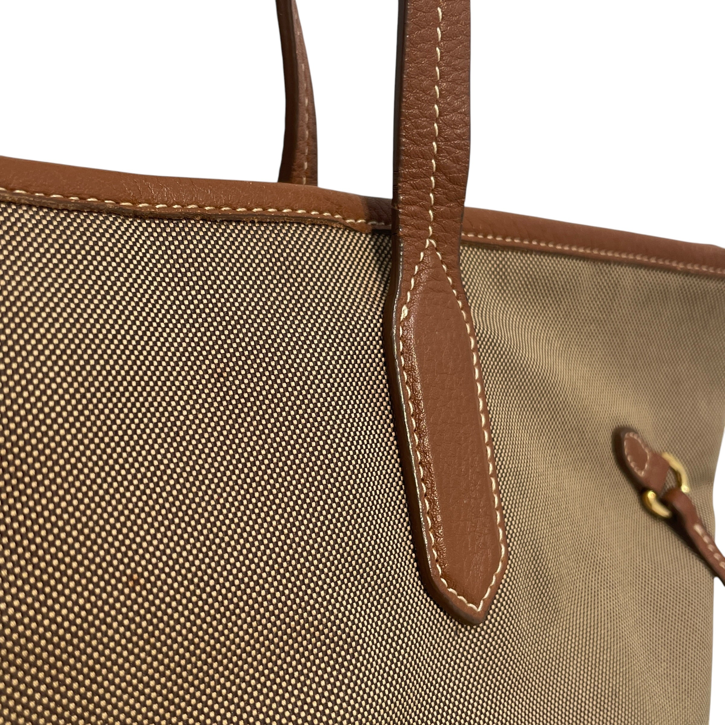 PRADA/Tote Bag/Cotton/BRW/Canapa Canvas Logo Tote view 6