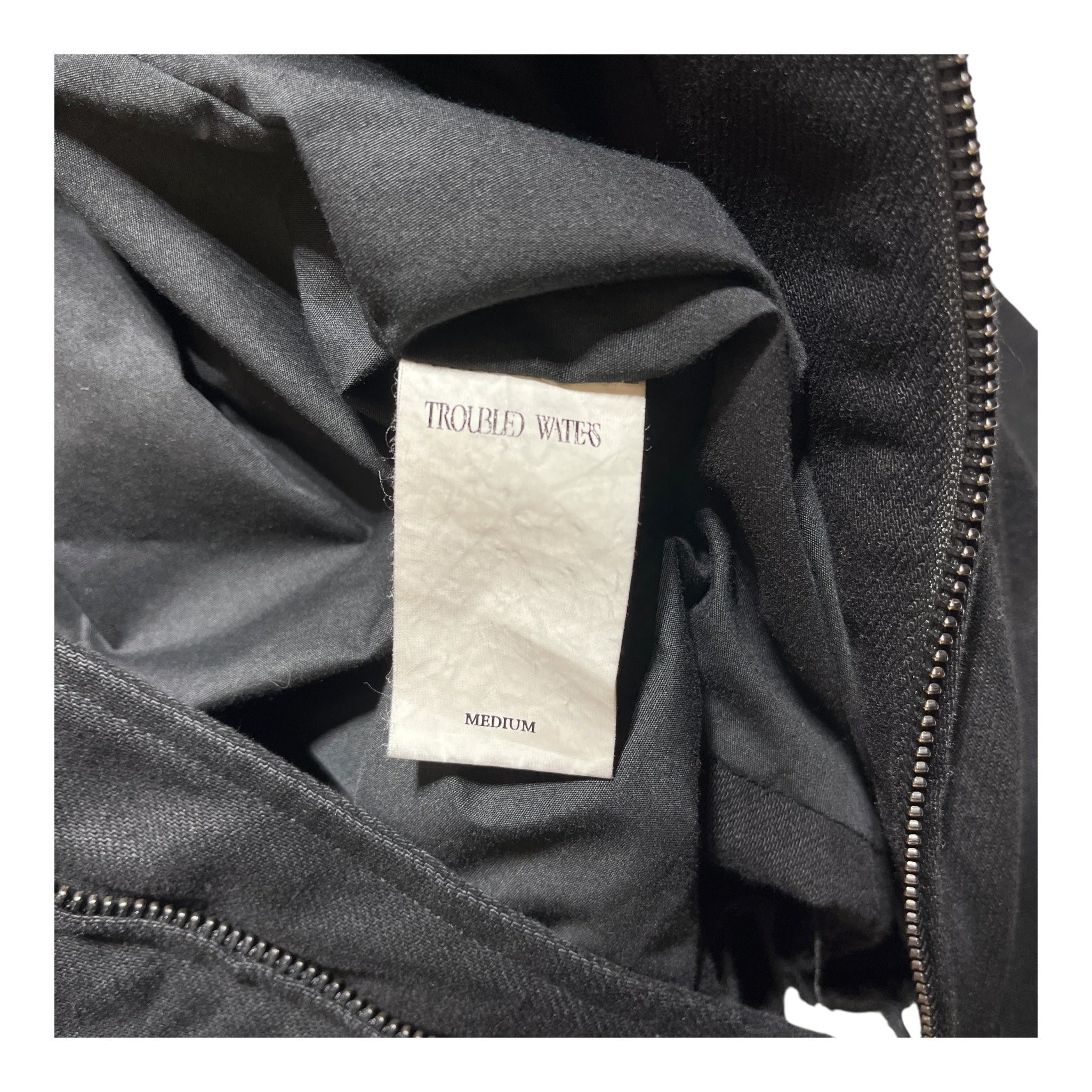 troubled waters/Jacket/M/Cotton/BLK/ view 4