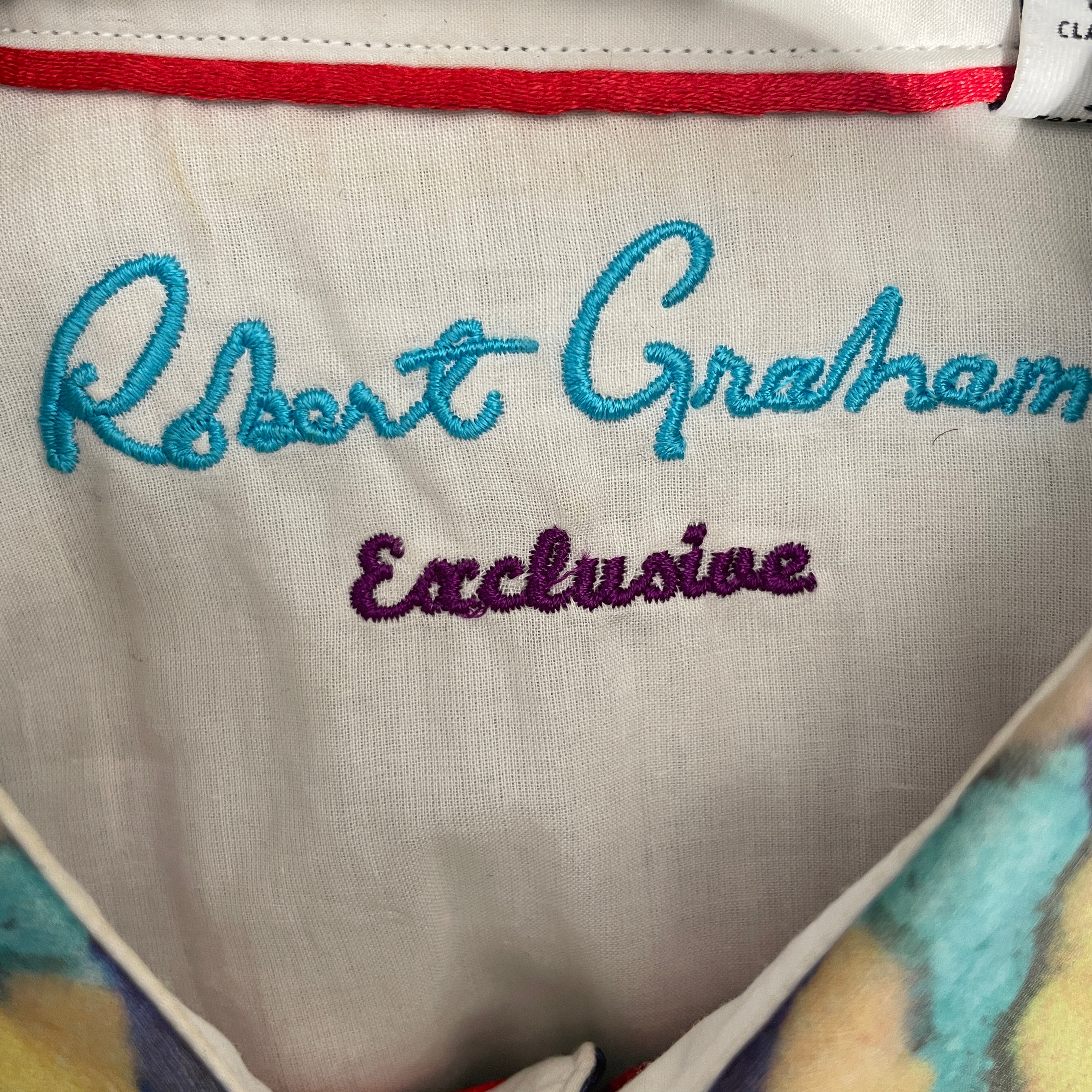 Robert Graham/LS Shirt/S/Silk/MLT/All Over Print/ROBERT GRAHAM EXCLUSIVE view 3