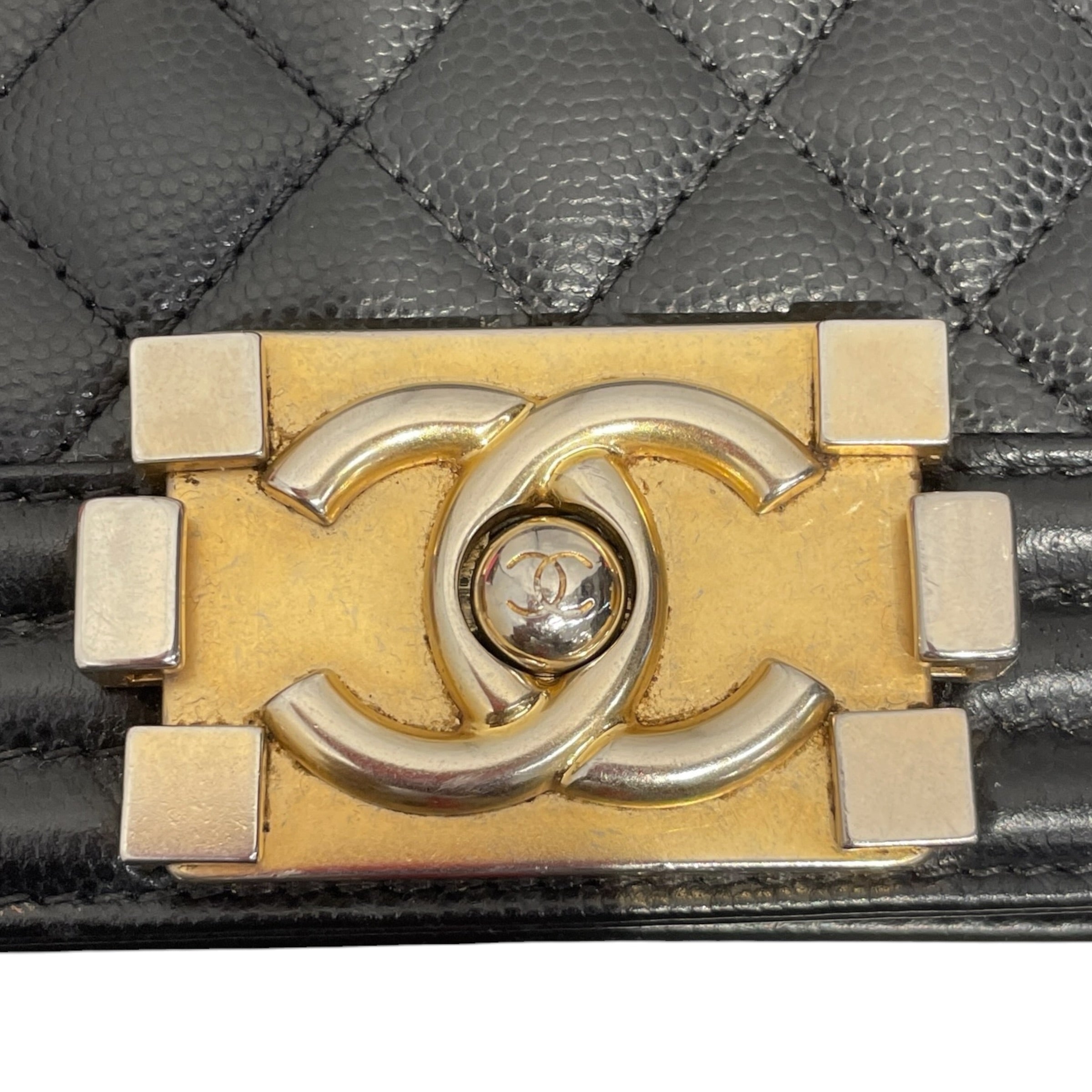 CHANEL/Bag/Leather/BLK/Boy Flap/Gold Hardware 2878135 view 8