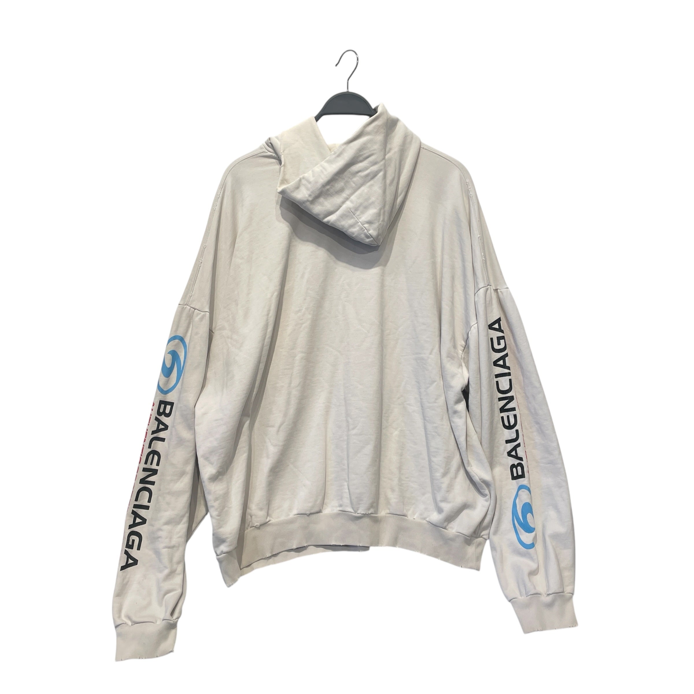 BALENCIAGA/Hoodie/2/Cotton/CRM/SURF HOODIE view 7