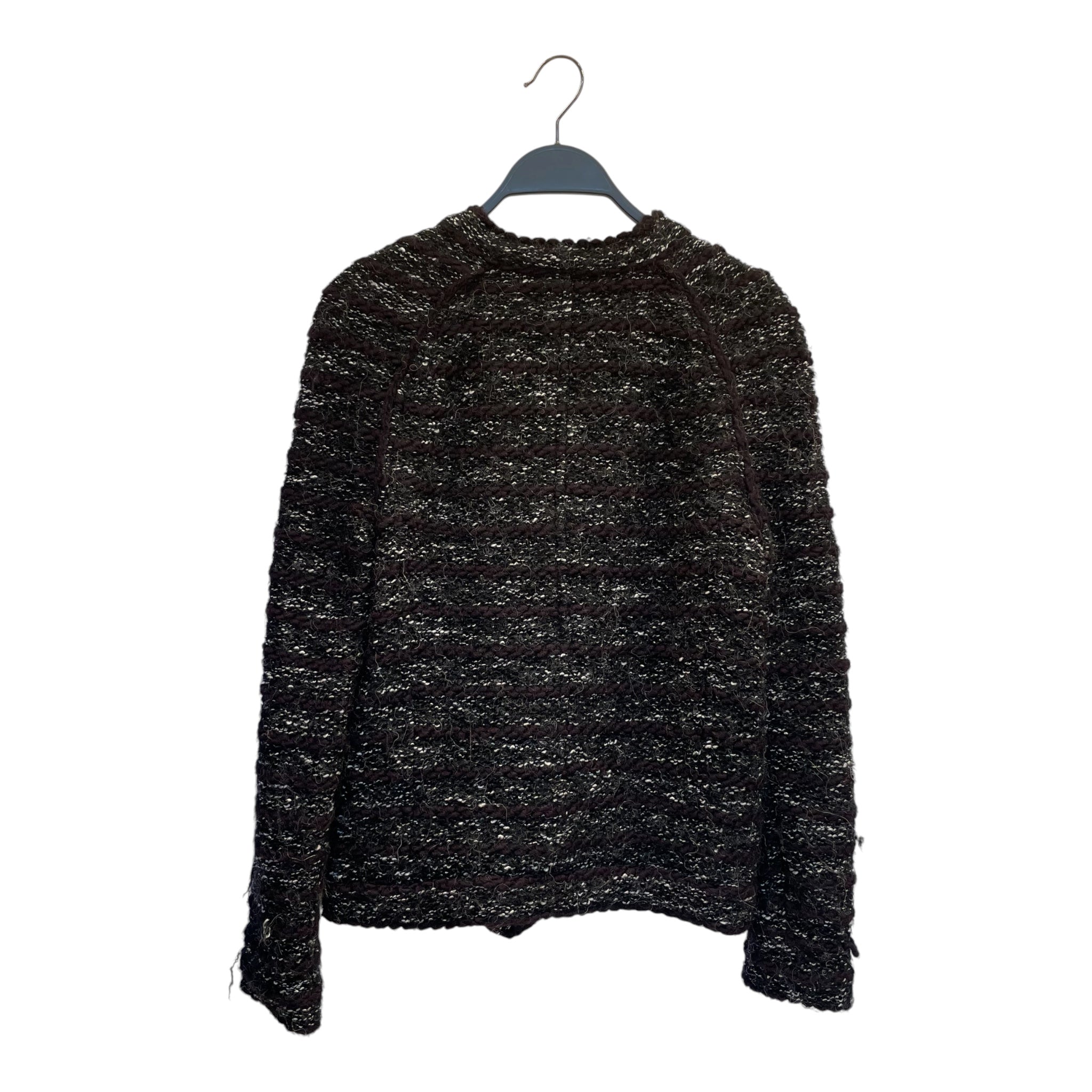 ISABEL MARANT ETOILE/Suits/S/Stripe/Wool/BLK/BLACK BUTTON view 2