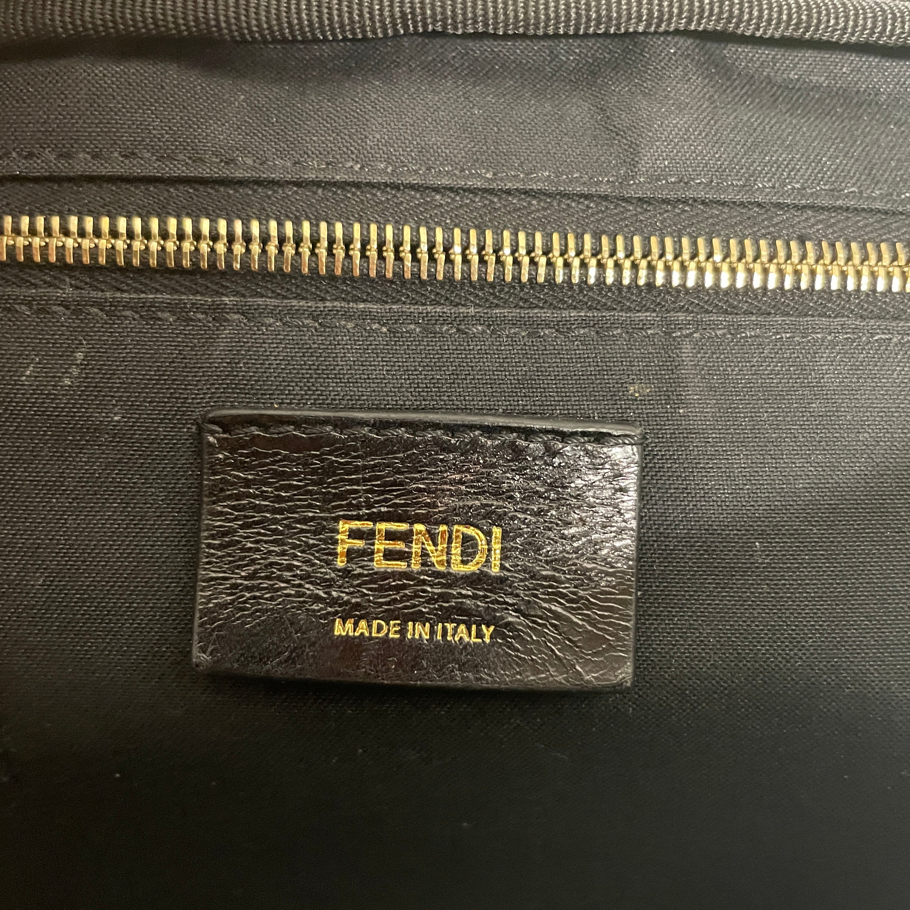 FENDI/FILA/Fanny Pack/BLK/BLK/PUFF LOGO EMBROIDERY view 5