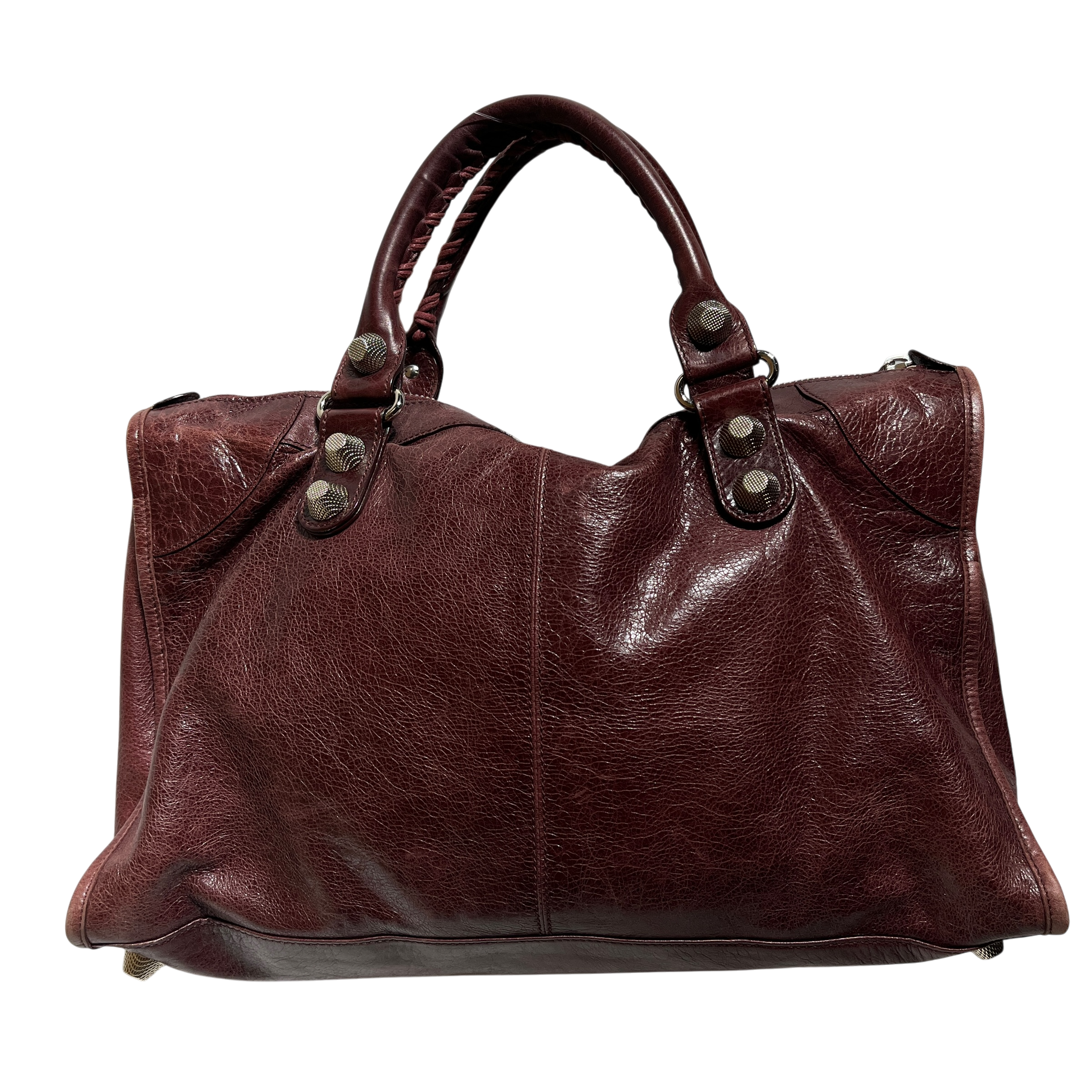 BALENCIAGA/Hand Bag/Lambskin/RED/work city bag view 2