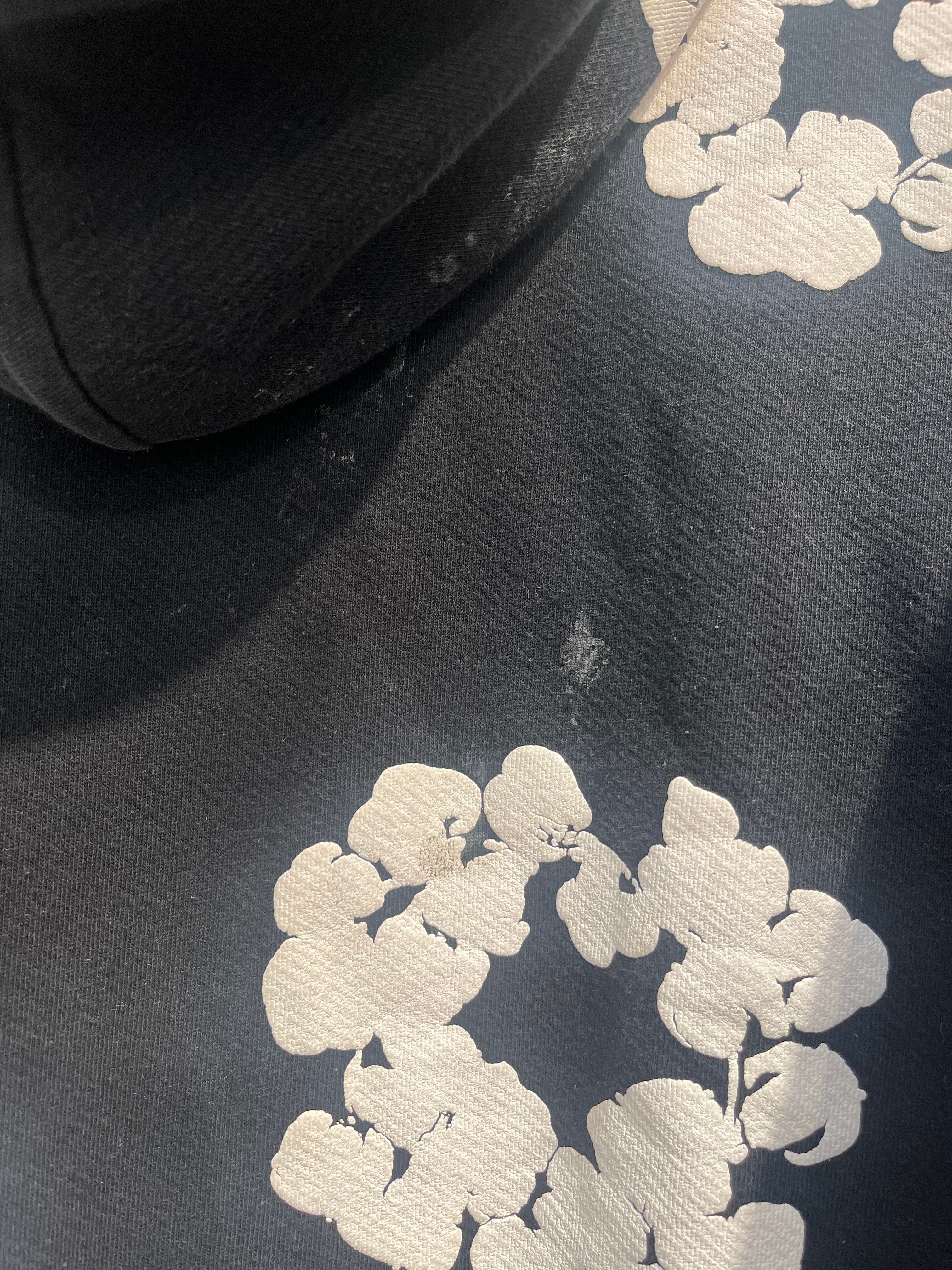 DENIM TEARS/Hoodie/LG/Cotton/BLK/ view 4