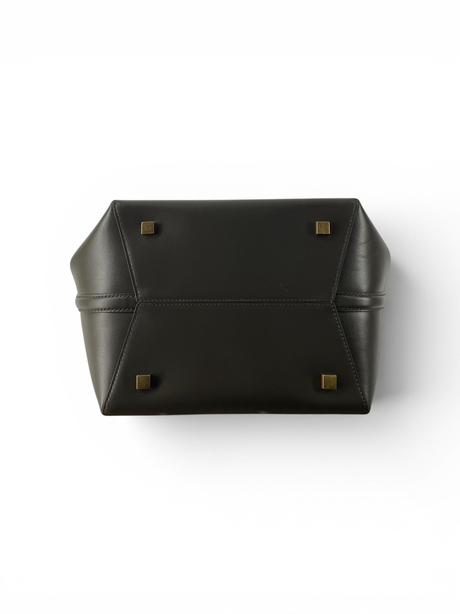 YVES SAINT LAURENT/Tote Bag/Leather/GRN/BUCKET BAG view 5