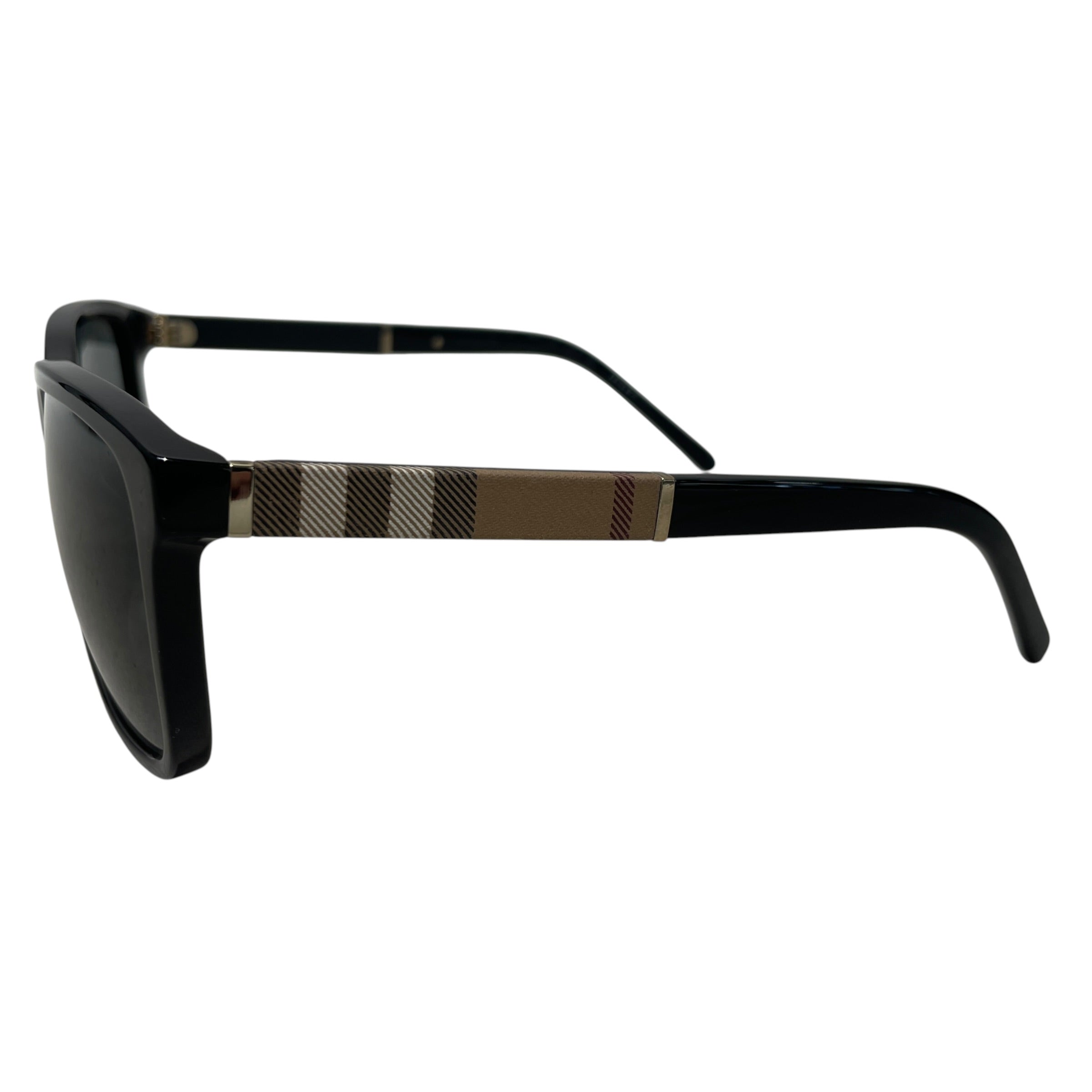 BURBERRY/Sunglasses/Plastic/BLK/M's/ view 2