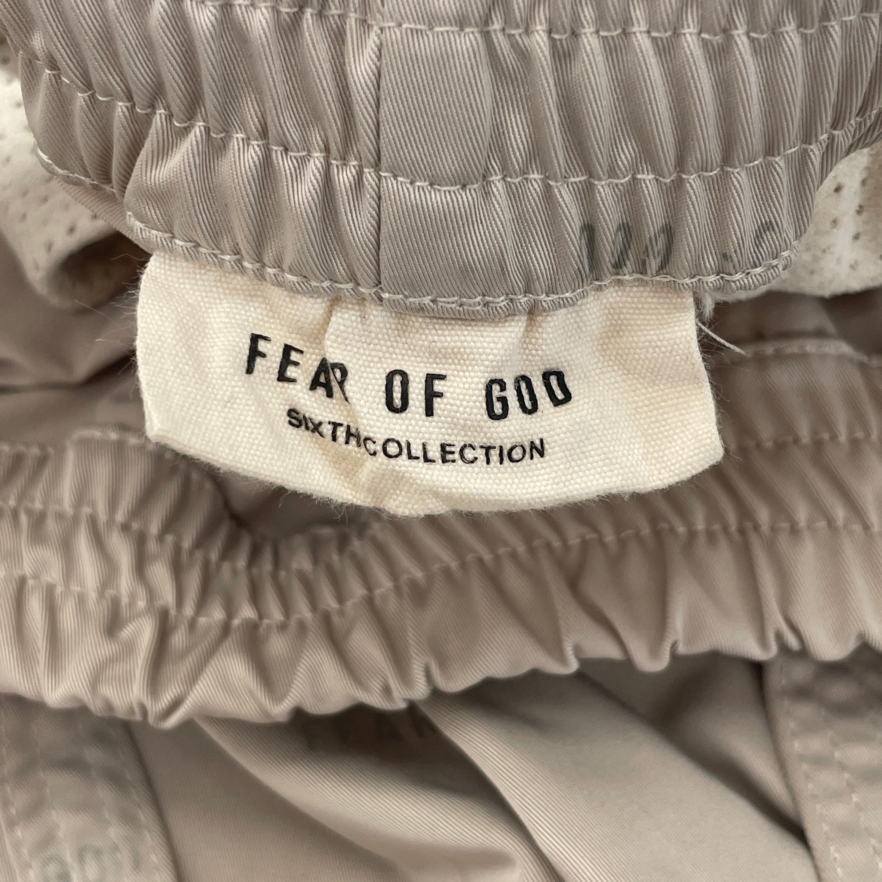 FEAR OF GOD/Pants/XL/Nylon/CRM/Monogram/cream view 3