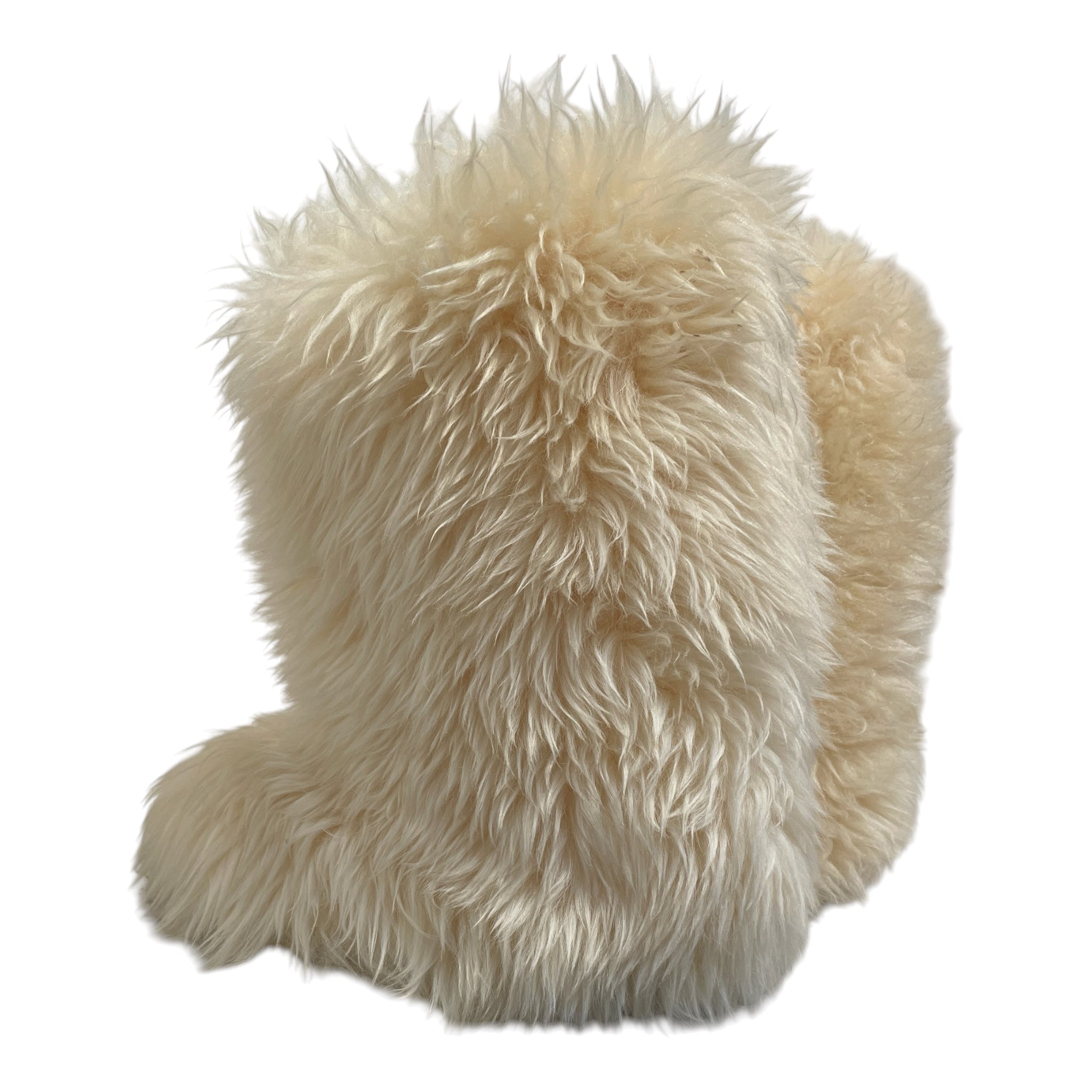 UGG australia/Boots/US 7/Cotton/CRM/fluff momma view 2