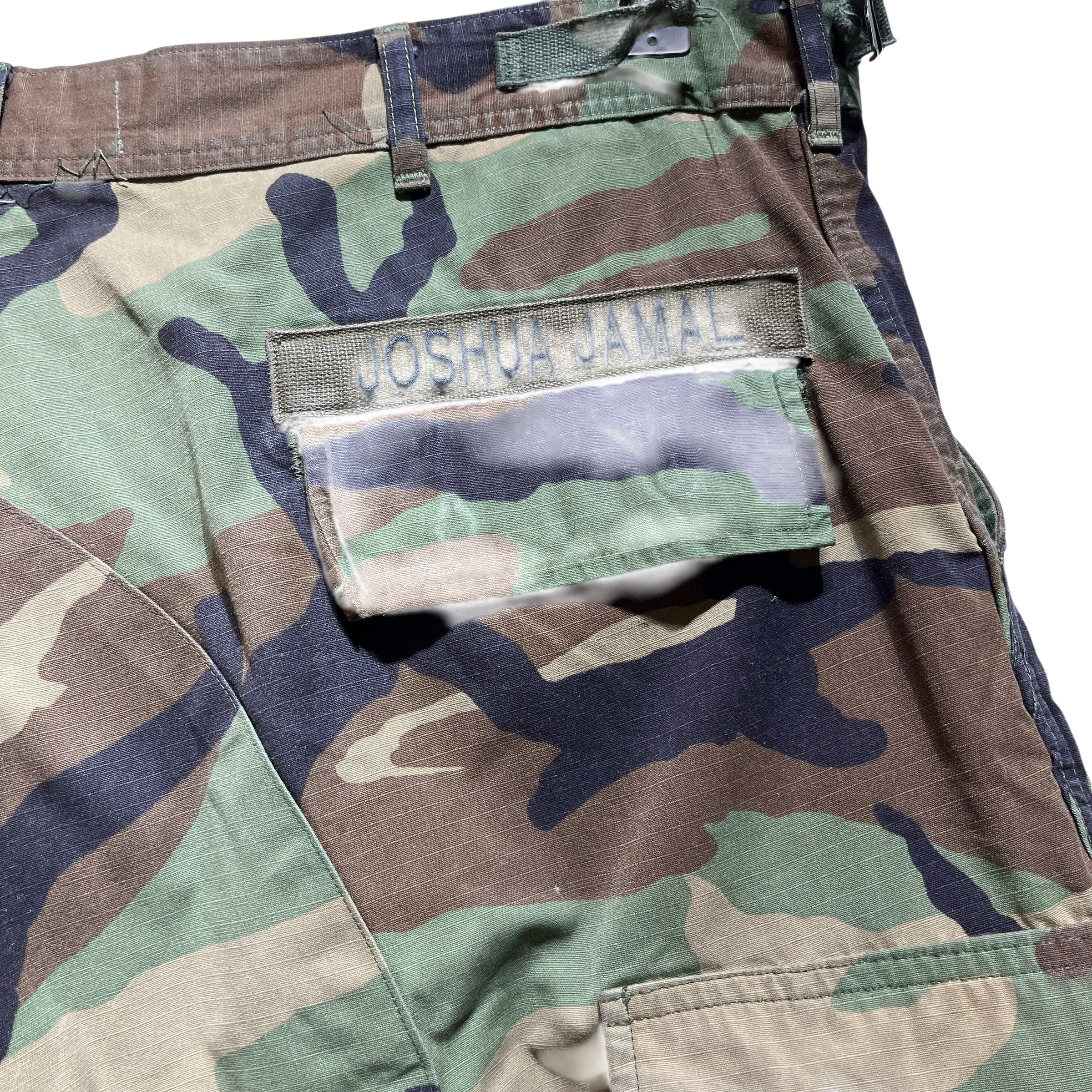 Joshua Jamal/Shorts/L/Cotton/GRN/Camouflage/Woodland Camo Shorts view 4