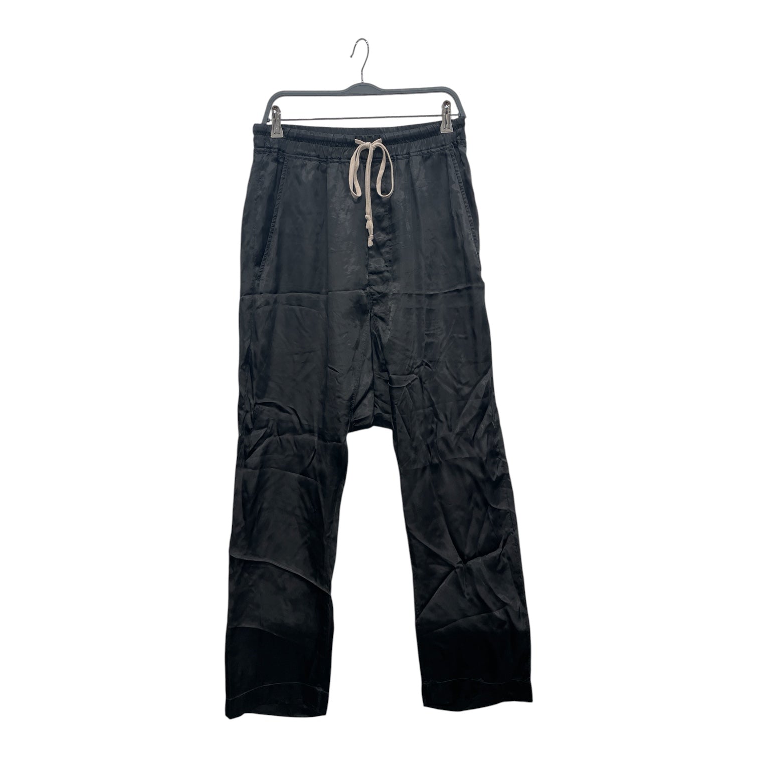 Rick Owens/Pants/M/Nylon/BLK/DROP CROTCH JOGGERS view 1