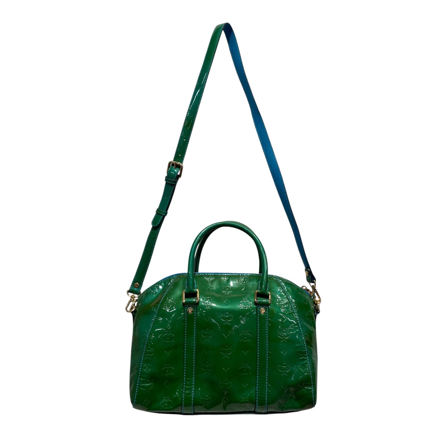MCM/Hand Bag/Leather/GRN/IVANA PATENT LEATHER S2719 view 2
