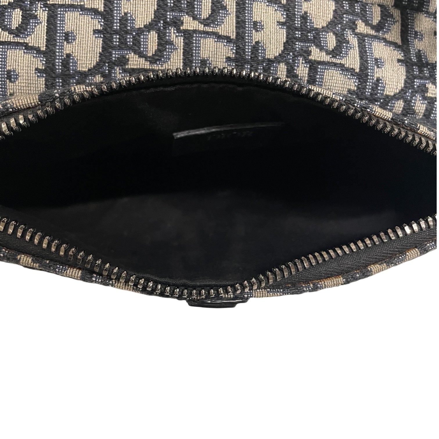 Christian Dior/Cross Body Bag/Monogram/Cotton/BEG/M6DTWJ6/NAVY MONOGRAM view 3