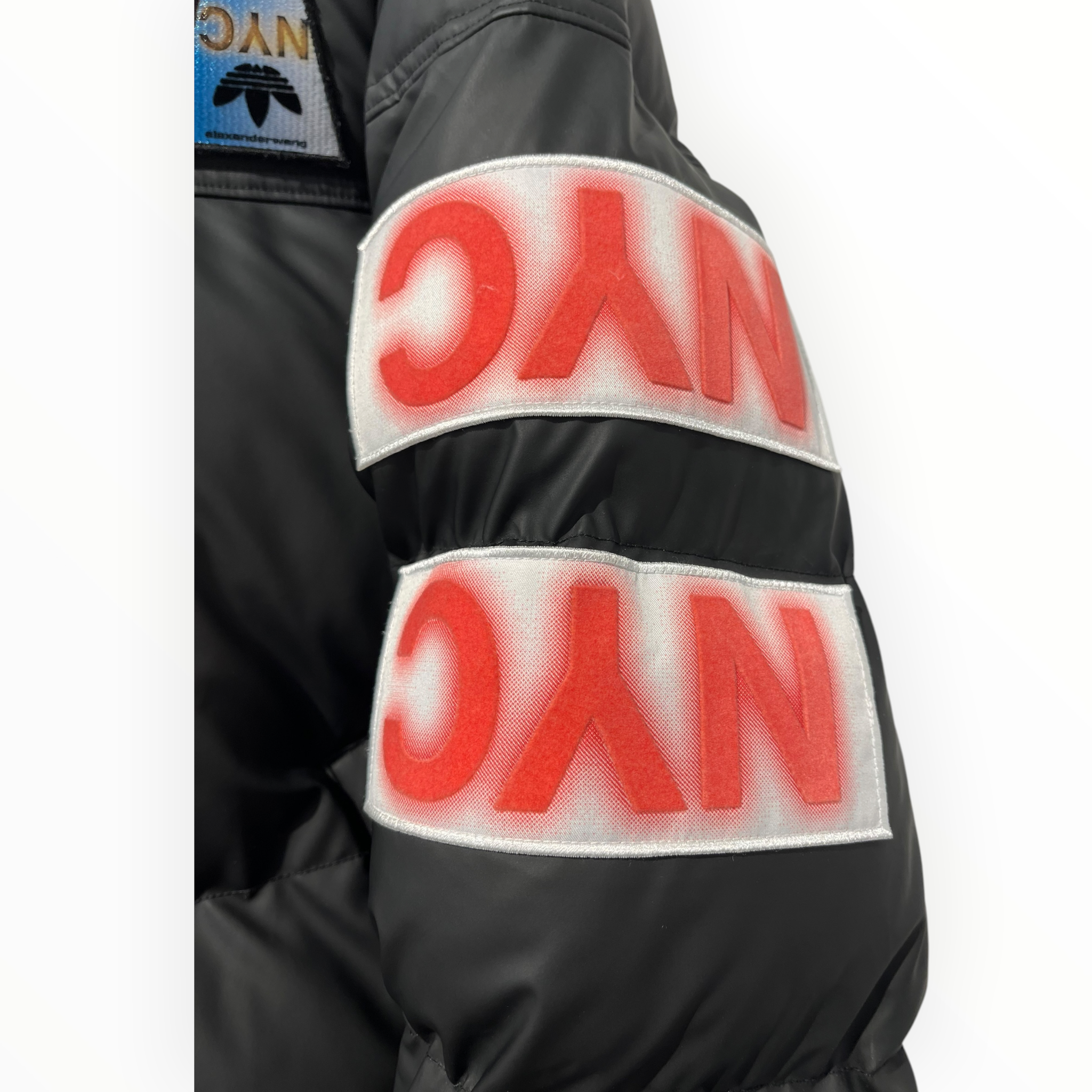 Alexander Wang/adidas/Puffer Jkt/XS/Nylon/GRY/NYLON PATCH PUFFER view 6