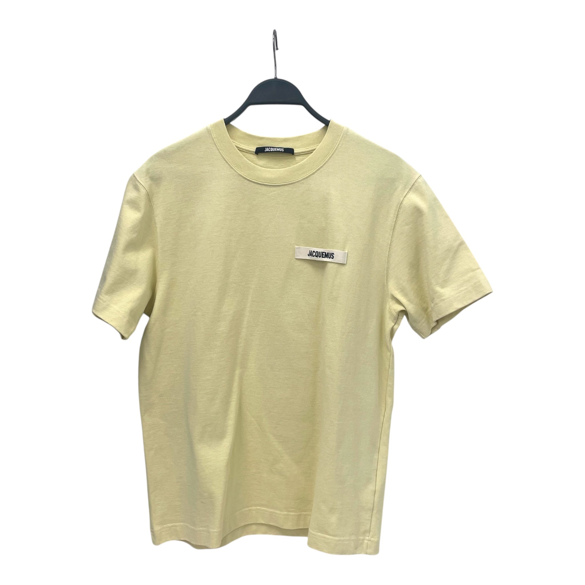 JACQUEMUS/T-Shirt/L/Cotton/YEL/LABELRIGHTSIDE view 1