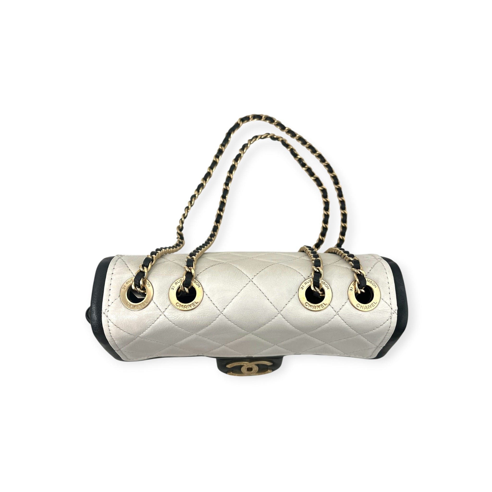 CHANEL/Bag/Lambskin/BLK/2014 LAGERFELD view 7
