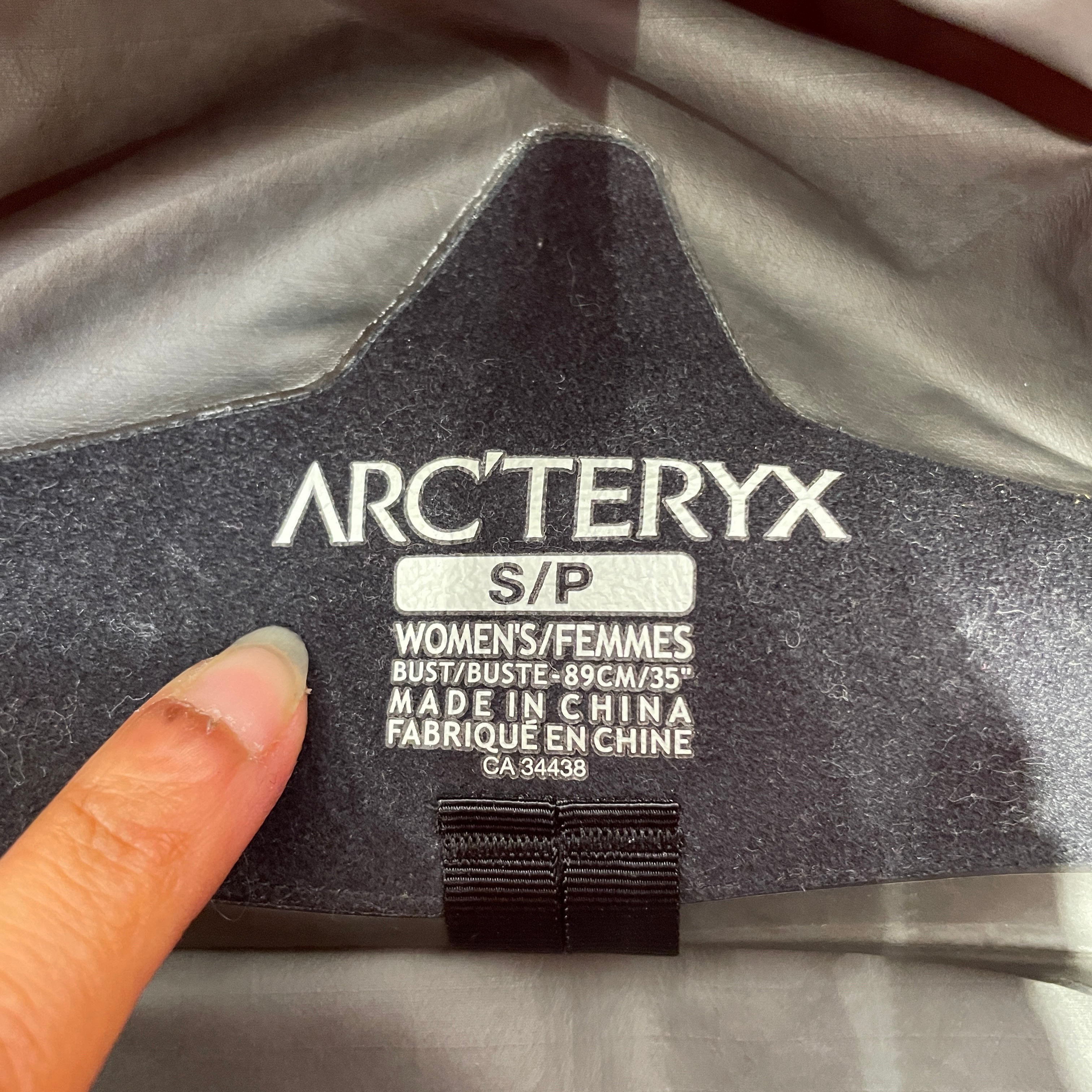 ARC'TERYX/Windbreaker/S/Nylon/ORN/ view 3