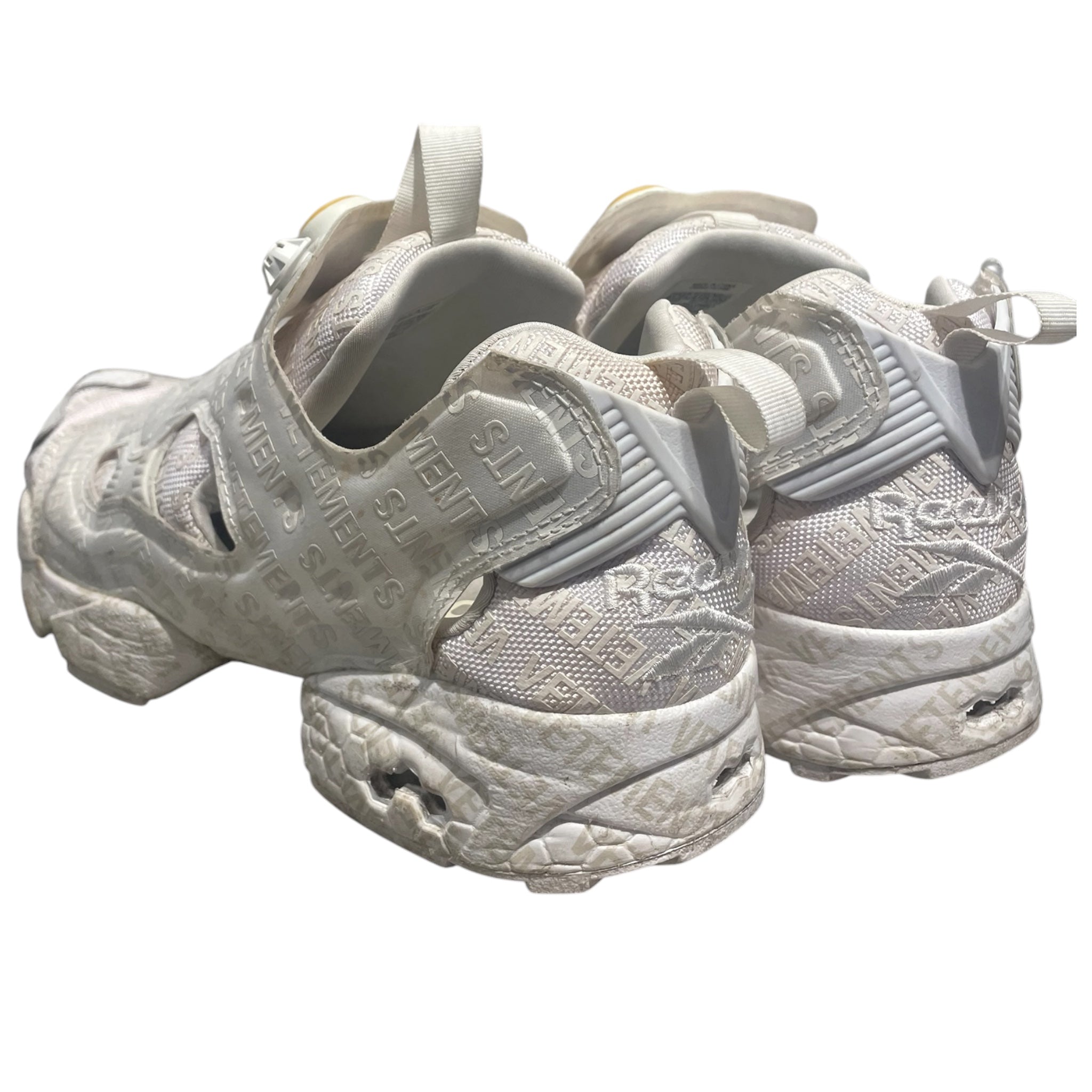VETEMENTS/Low-Sneakers/US 8.5/Monogram/WHT/Vetements Emoji view 2