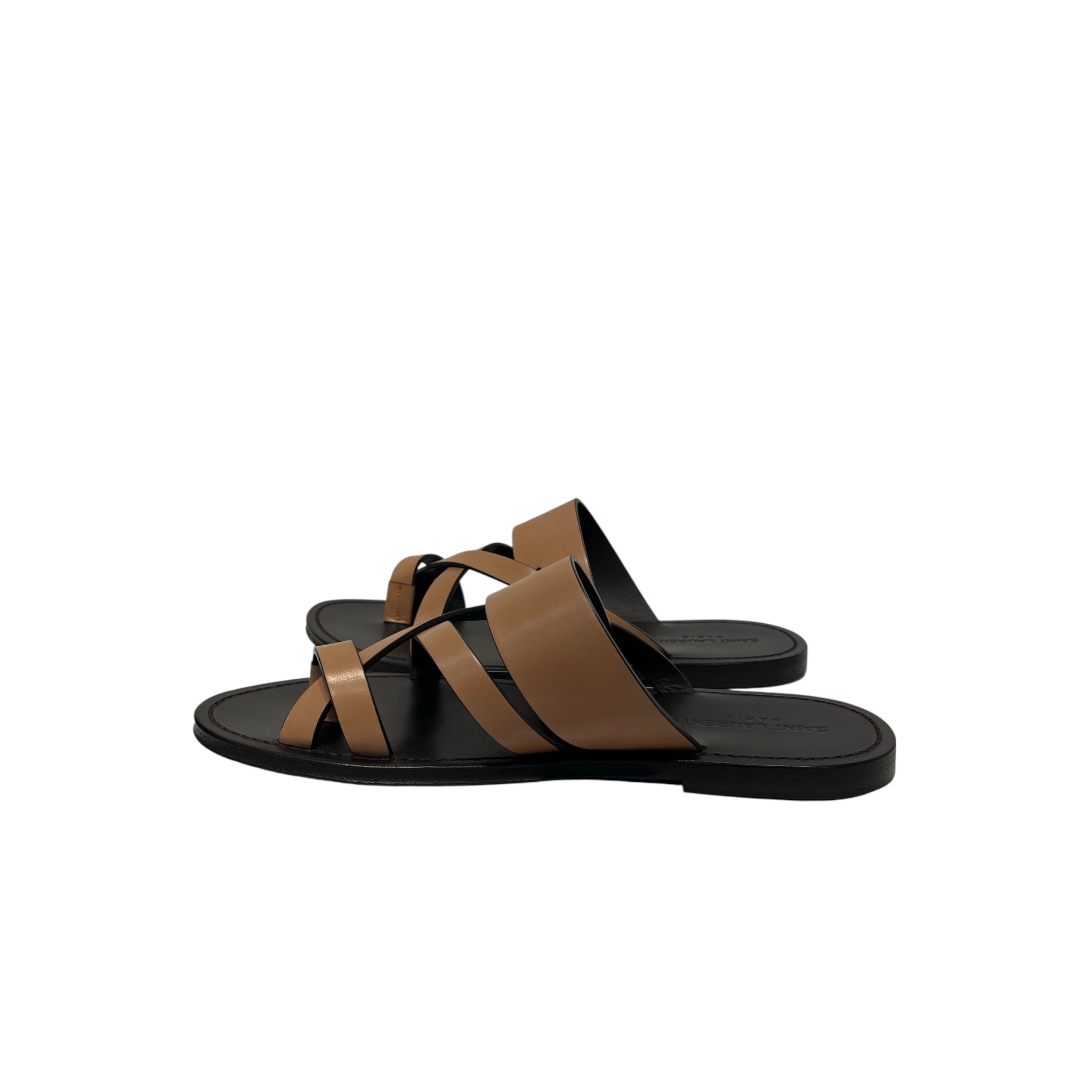 SAINT LAURENT/Sandals/EU 43/Leather/BEG/ view 4