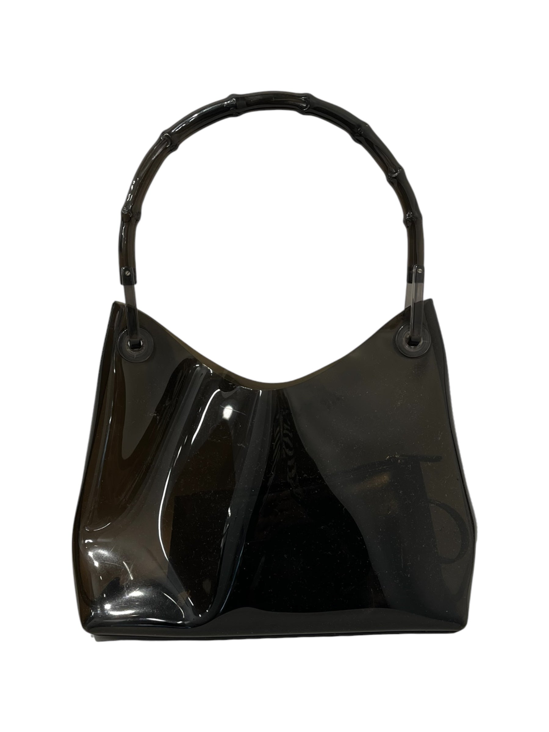 GUCCI/Bag/BLK/NYMPHAEA PLASIC BAG view 1