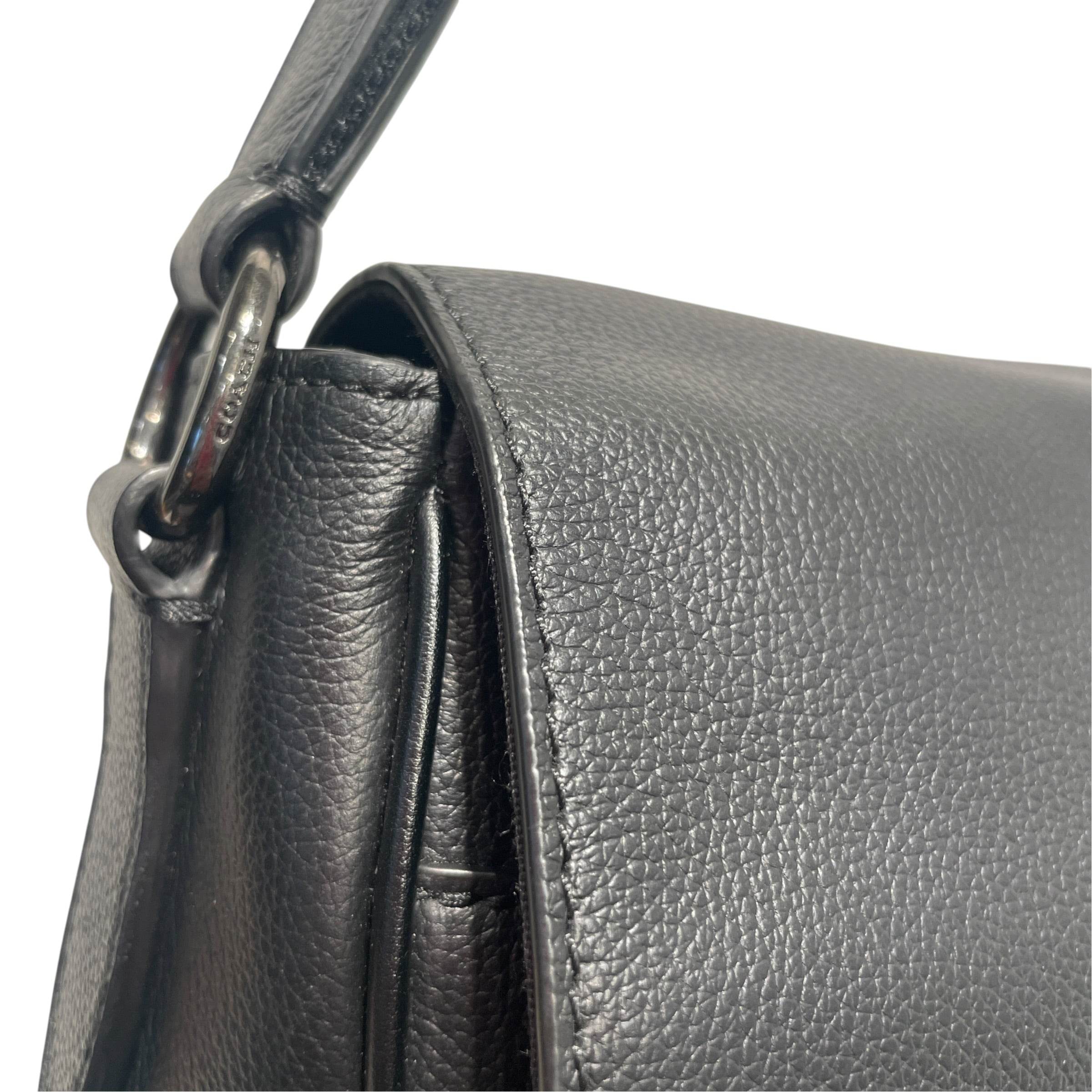 COACH/Cross Body Bag/Leather/BLK/Houston Smooth Calf Messenger view 7