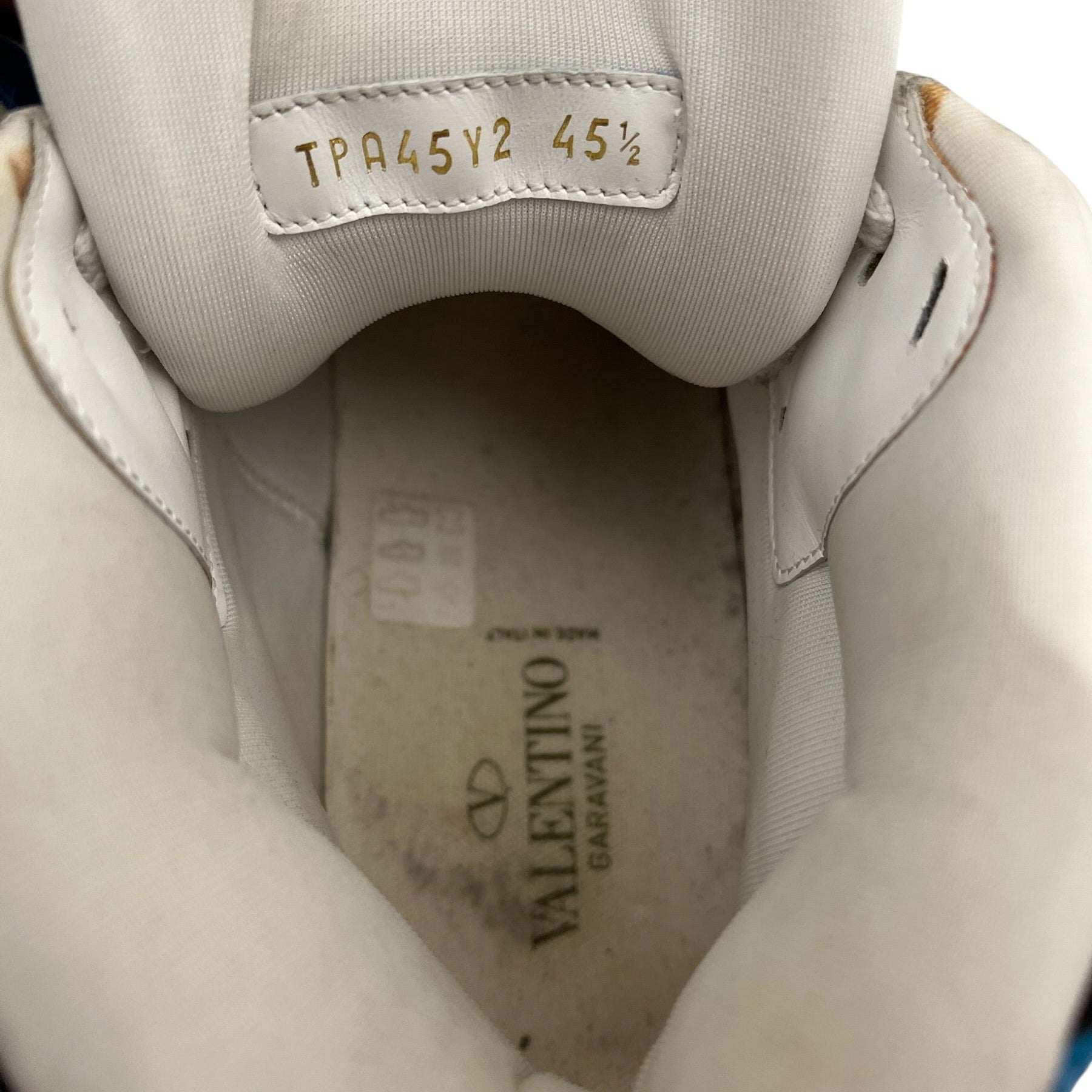 VALENTINO/Hi-Sneakers/EU 45.5/Leather/MLT/ORN, BLU, NVY, WHT MADE ONE view 6