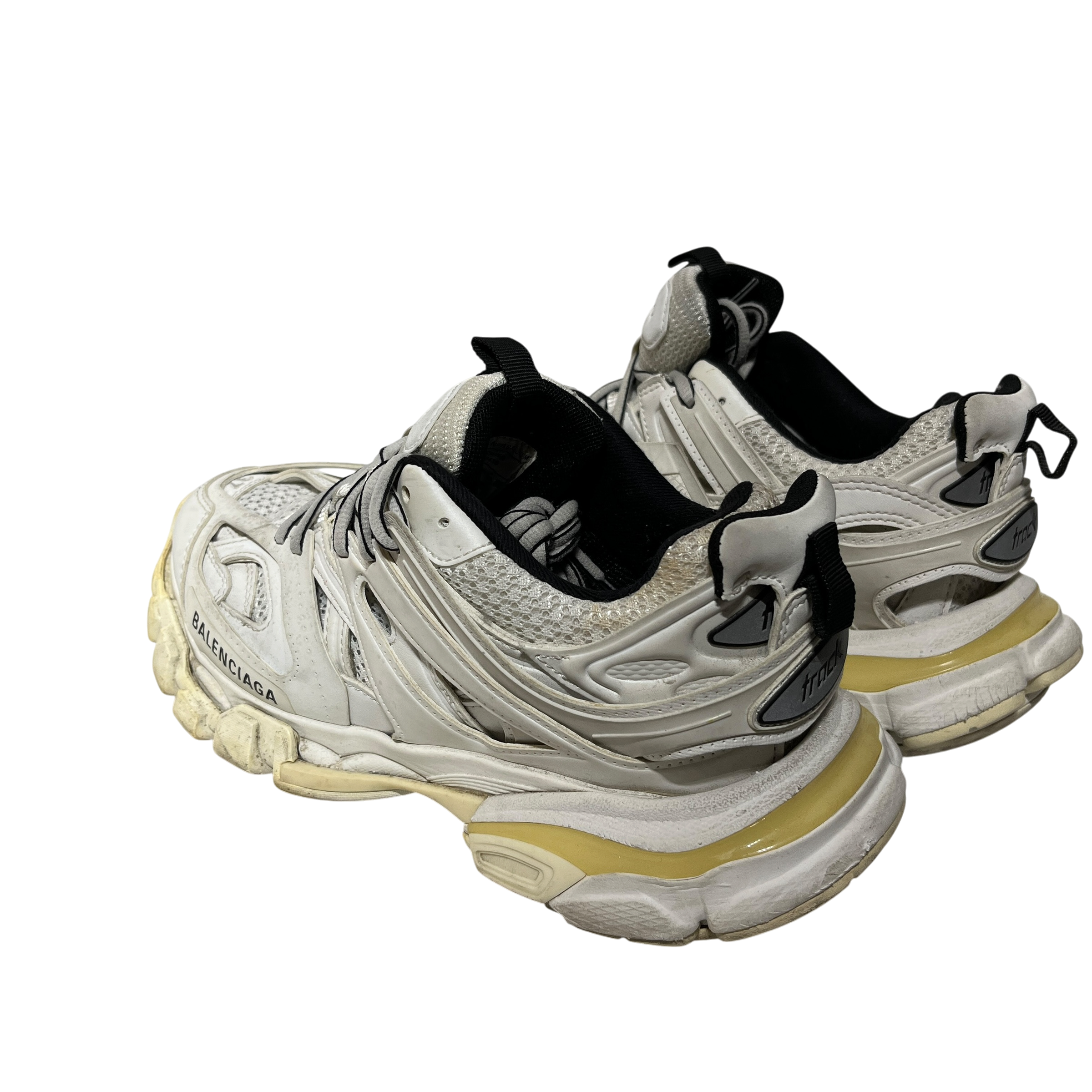 BALENCIAGA/Low-Sneakers/EU 37/Leather/WHT/TRACK SHOES view 2