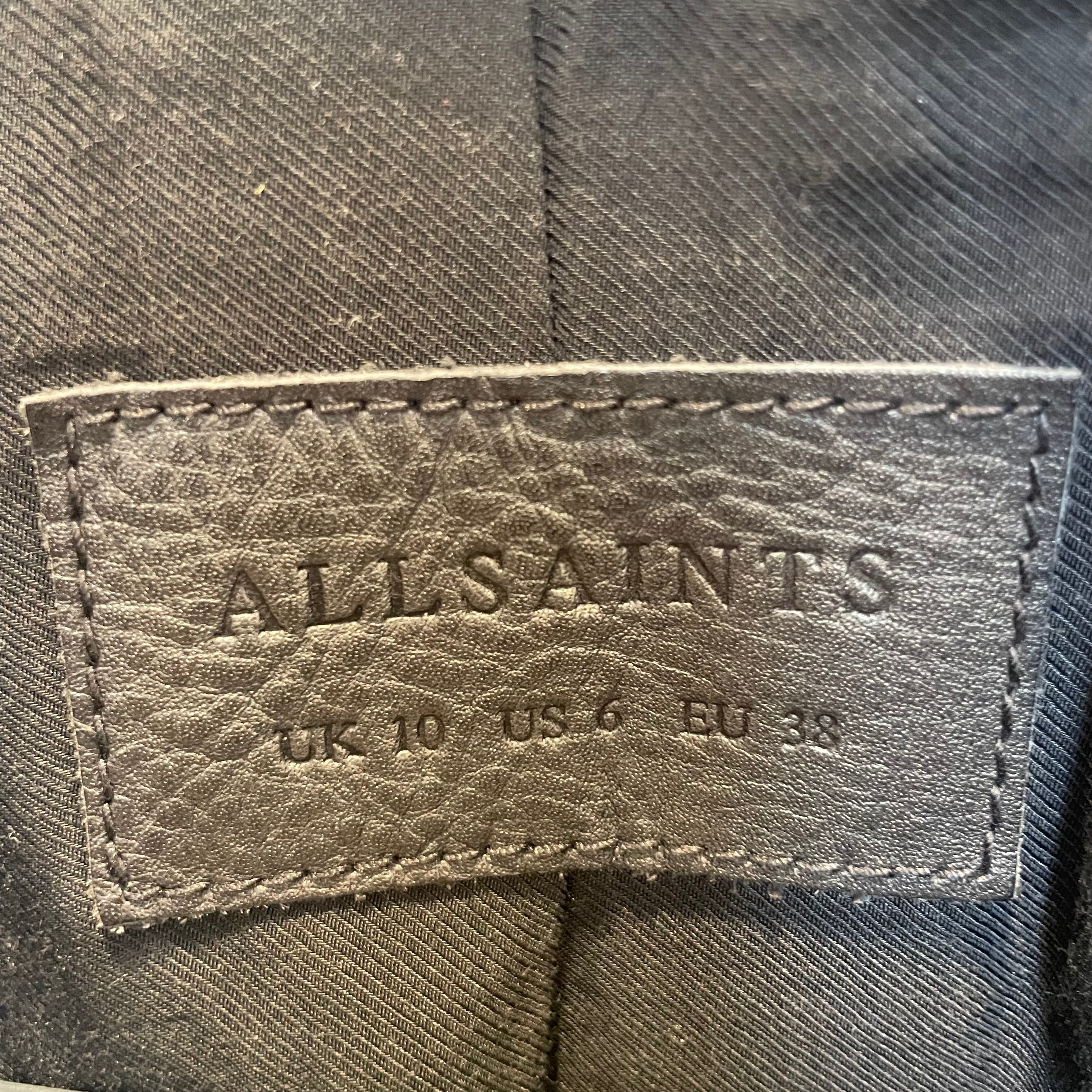 ALLSAINTS/Leather Jkt/6/Leather/BLK/ view 5