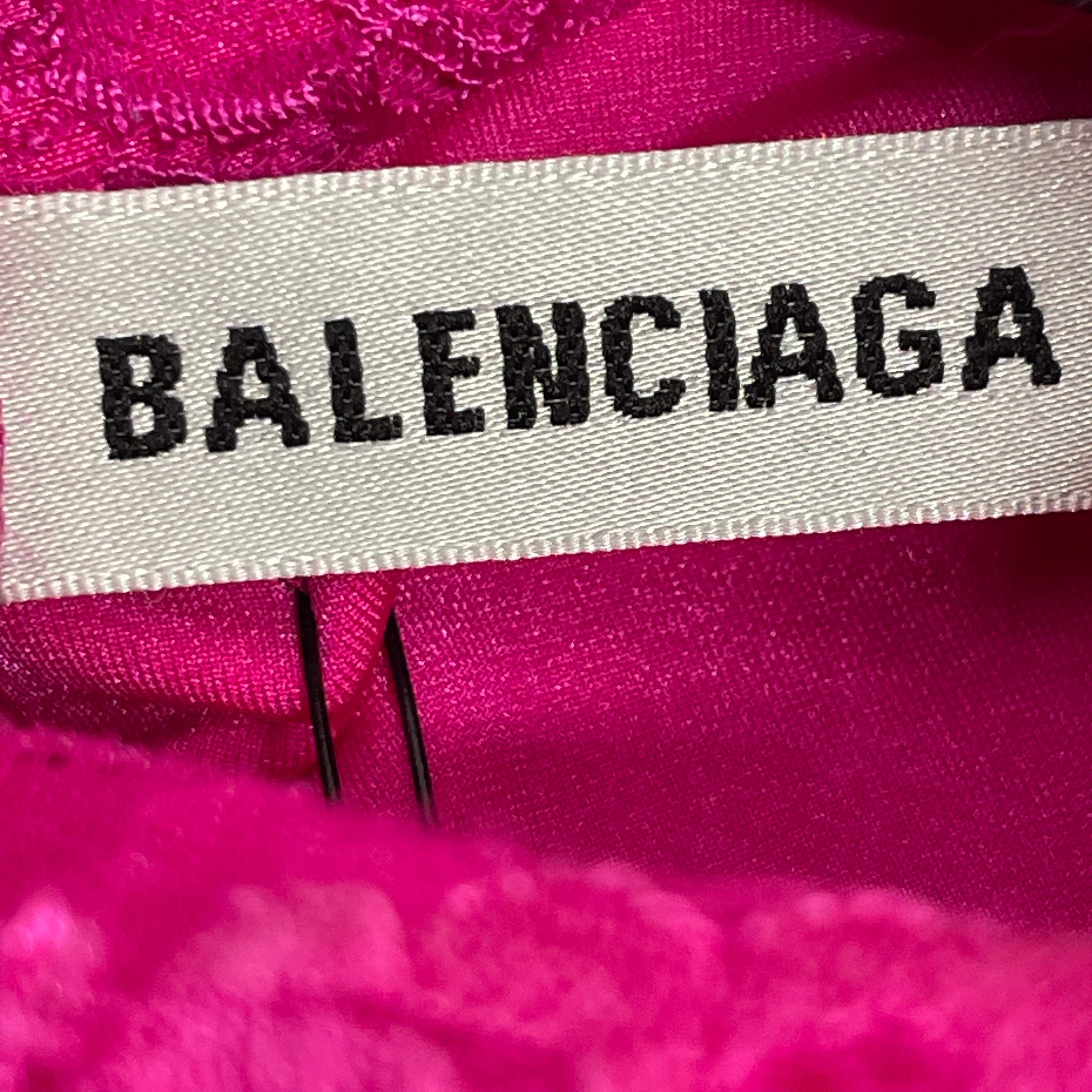 BALENCIAGA/LS Dress/34/All Over Print/Cotton/PNK/glove dress view 4