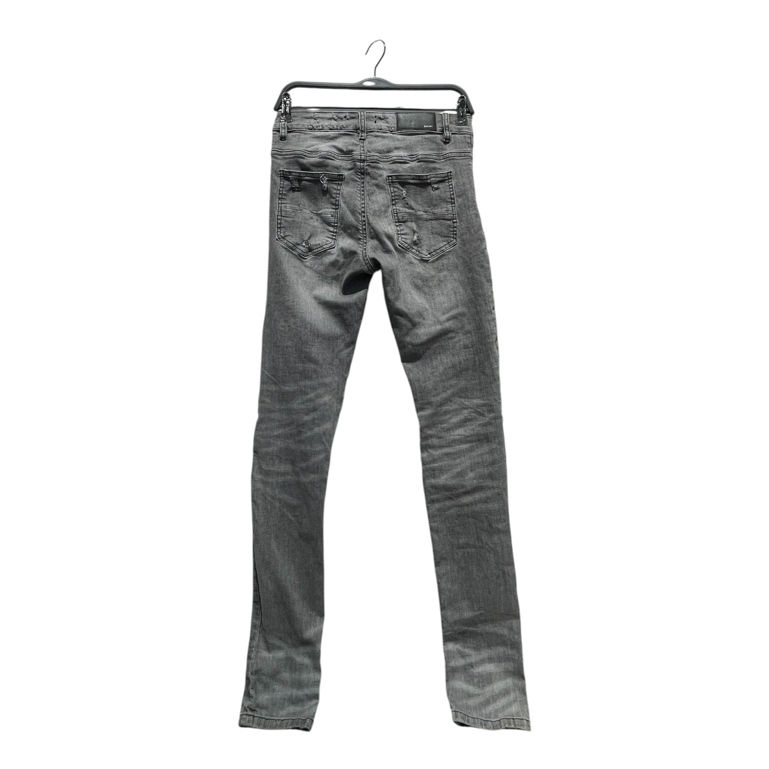 AMIRI/Skinny Pants/28/Denim/GRY/Bandana Thrasher Distressed view 2