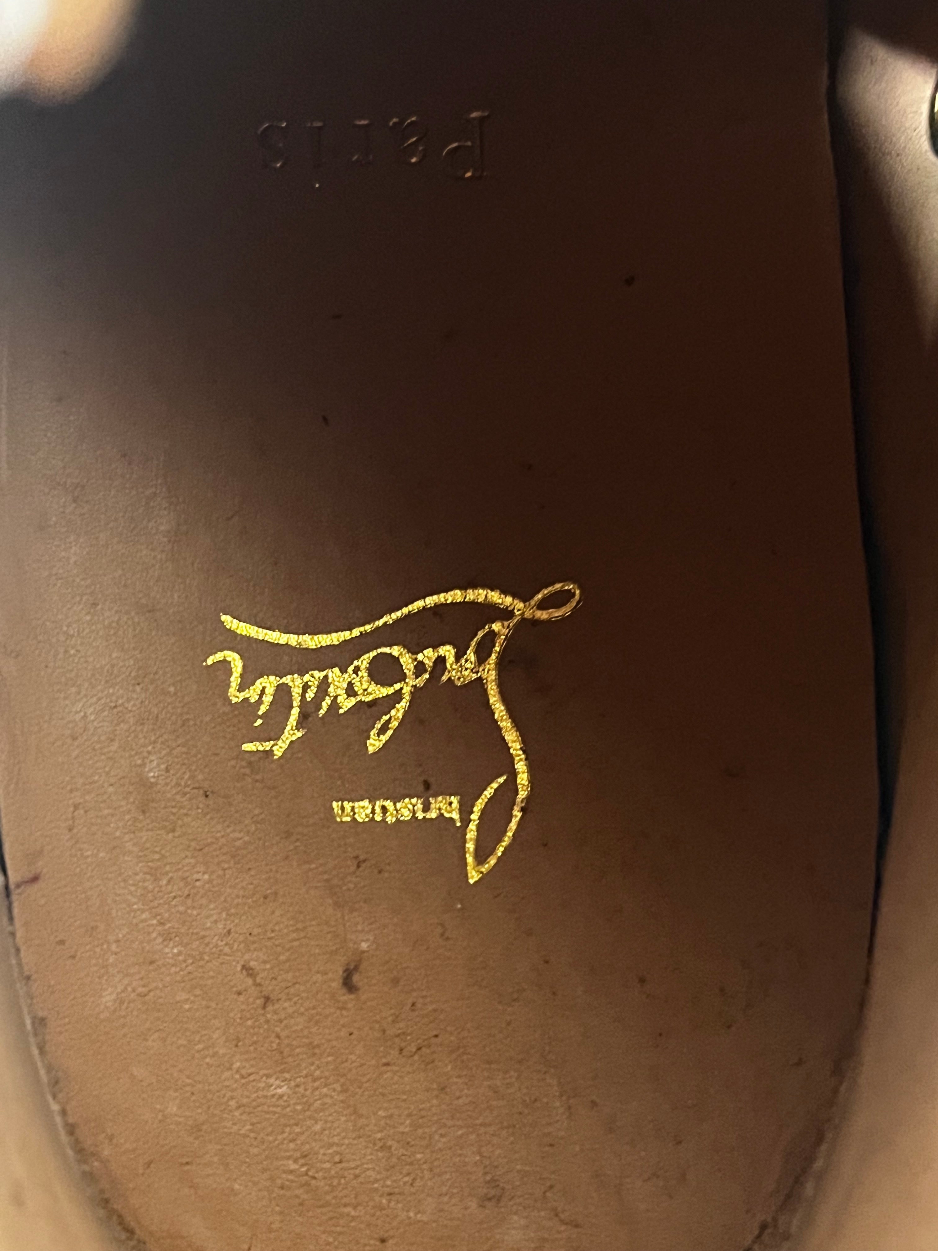 Christian Louboutin/Hi-Sneakers/EU 44/MLT/U-Tip/gold toes b/w scales view 4