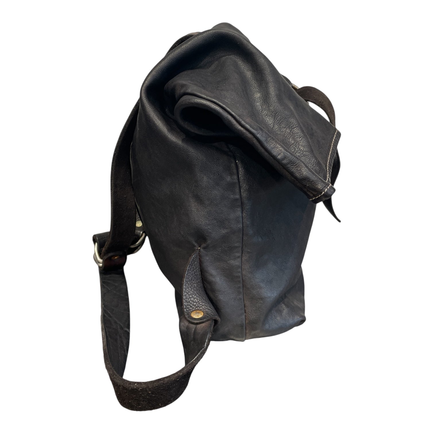 GUIDI/Backpack/Leather/BRW/NO BRANDING NO ZIPPER view 3