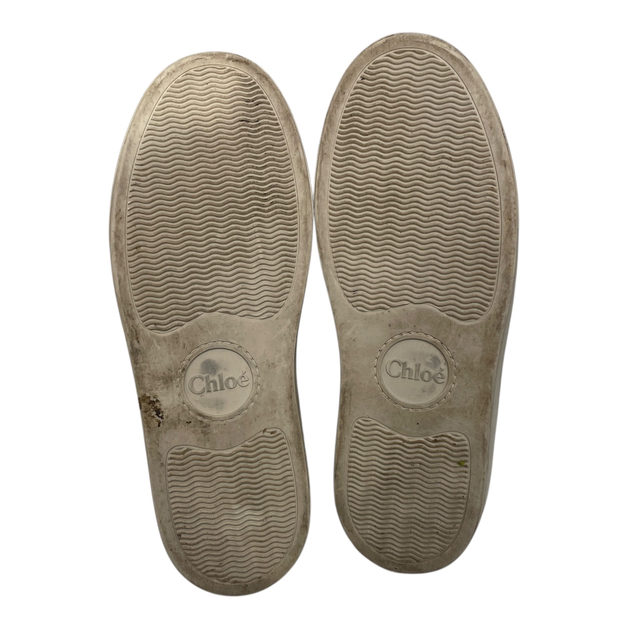 Chloe/Low-Sneakers/EU 38/CRM/SHERPA SLIP ONS view 4