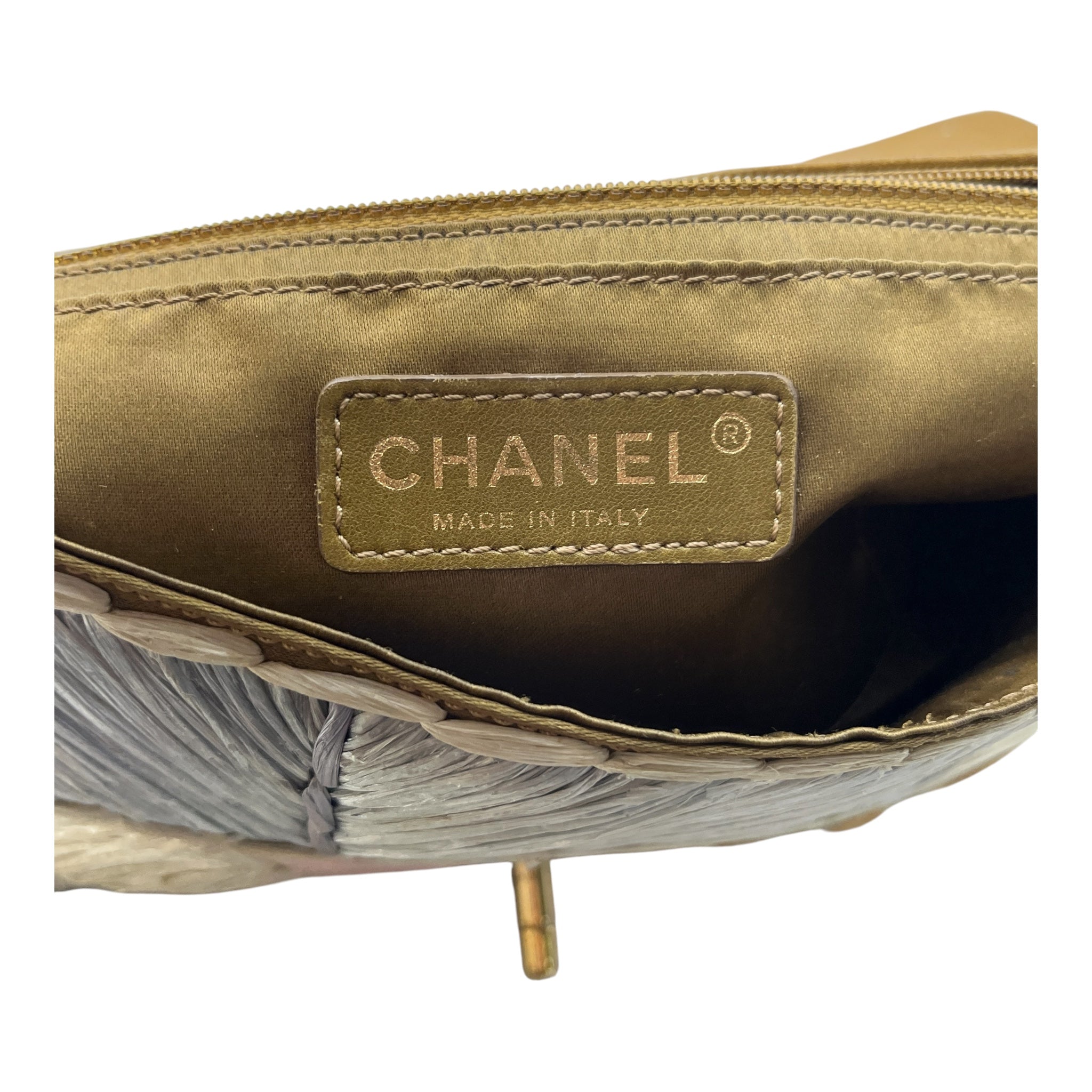 CHANEL/Hand Bag/MLT/PATCHWORK RAFFIA view 6