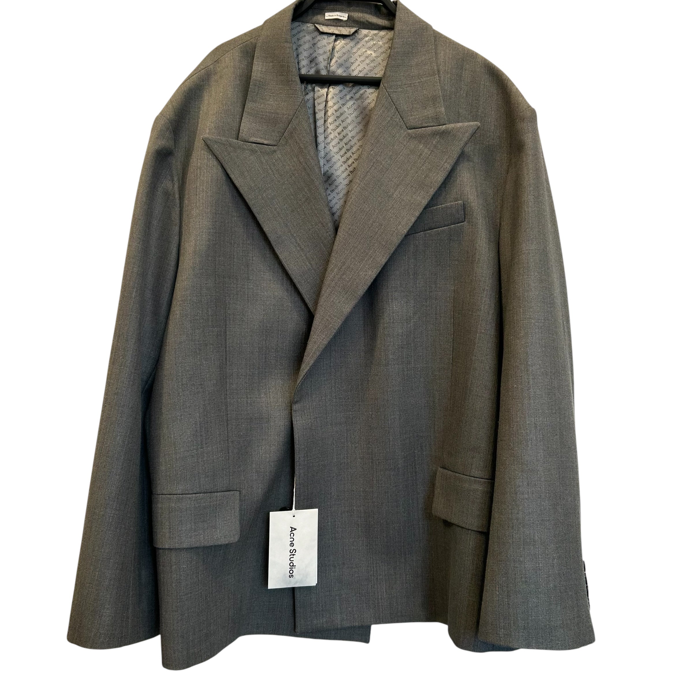 Acne Studios/Suits/50/Cotton/GRY/2 button view 1