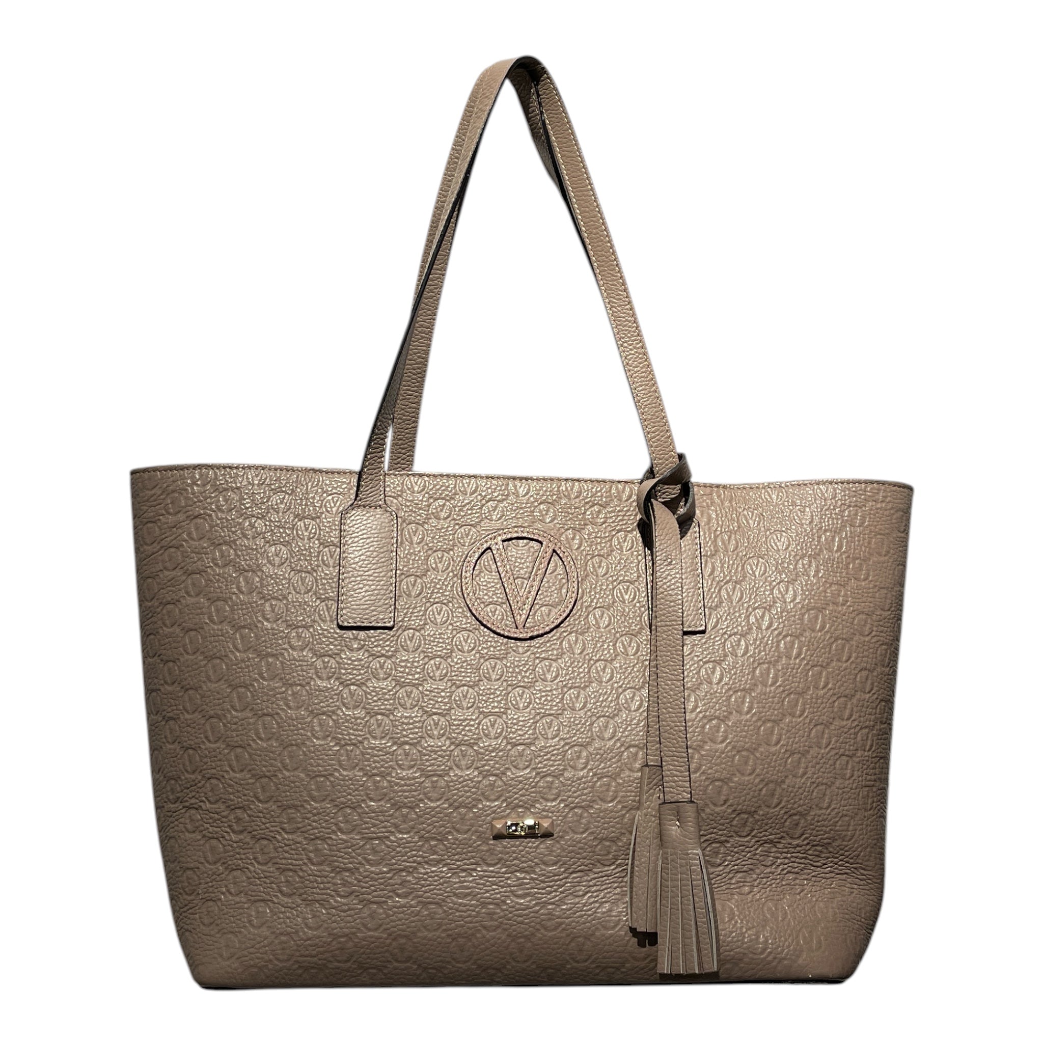MARIO VALENTINO/Hand Bag/Monogram/Leather/GRY/ view 1