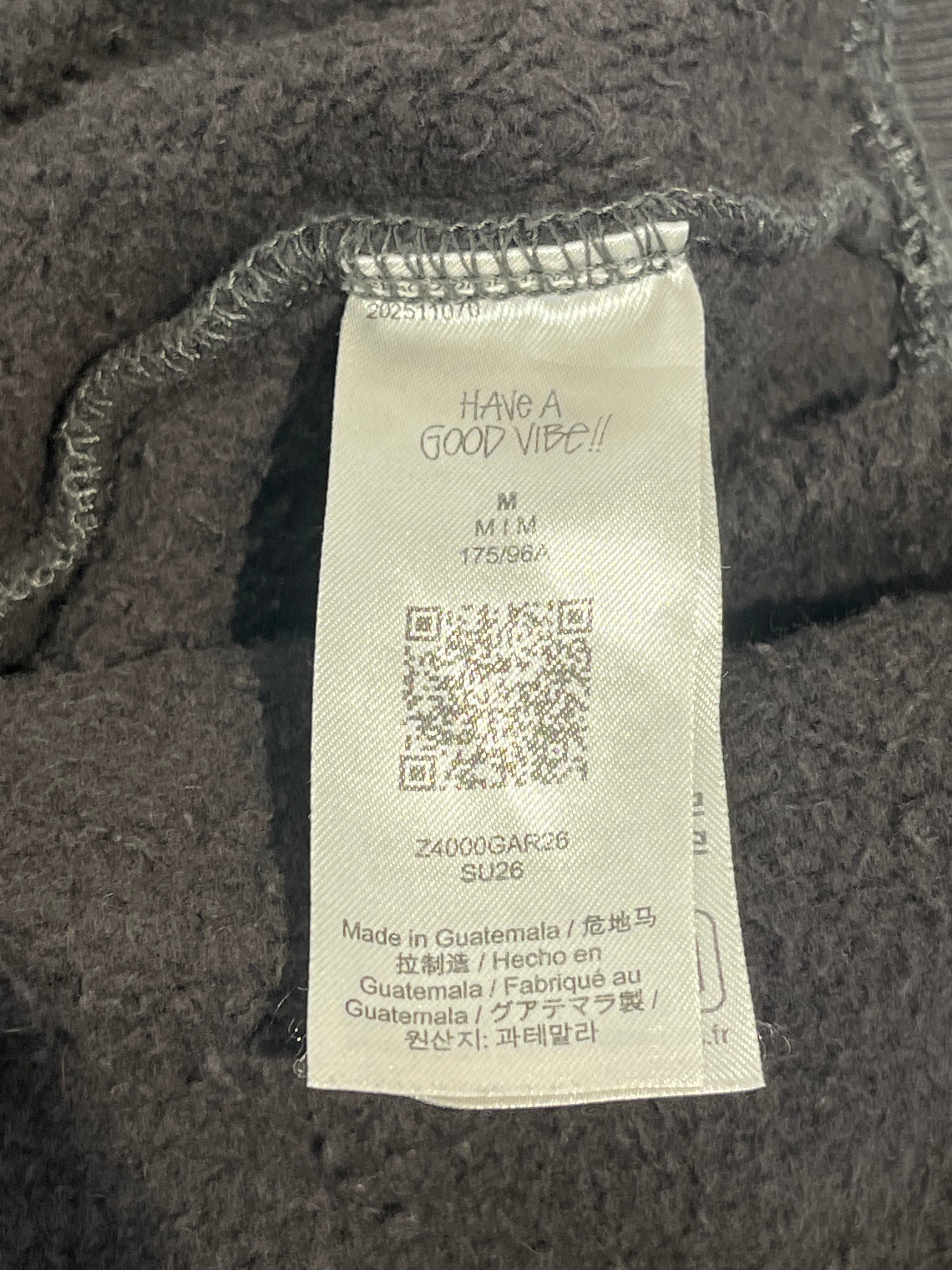 STUSSY/Hoodie/S/Cotton/BLK/8 ball logo view 4