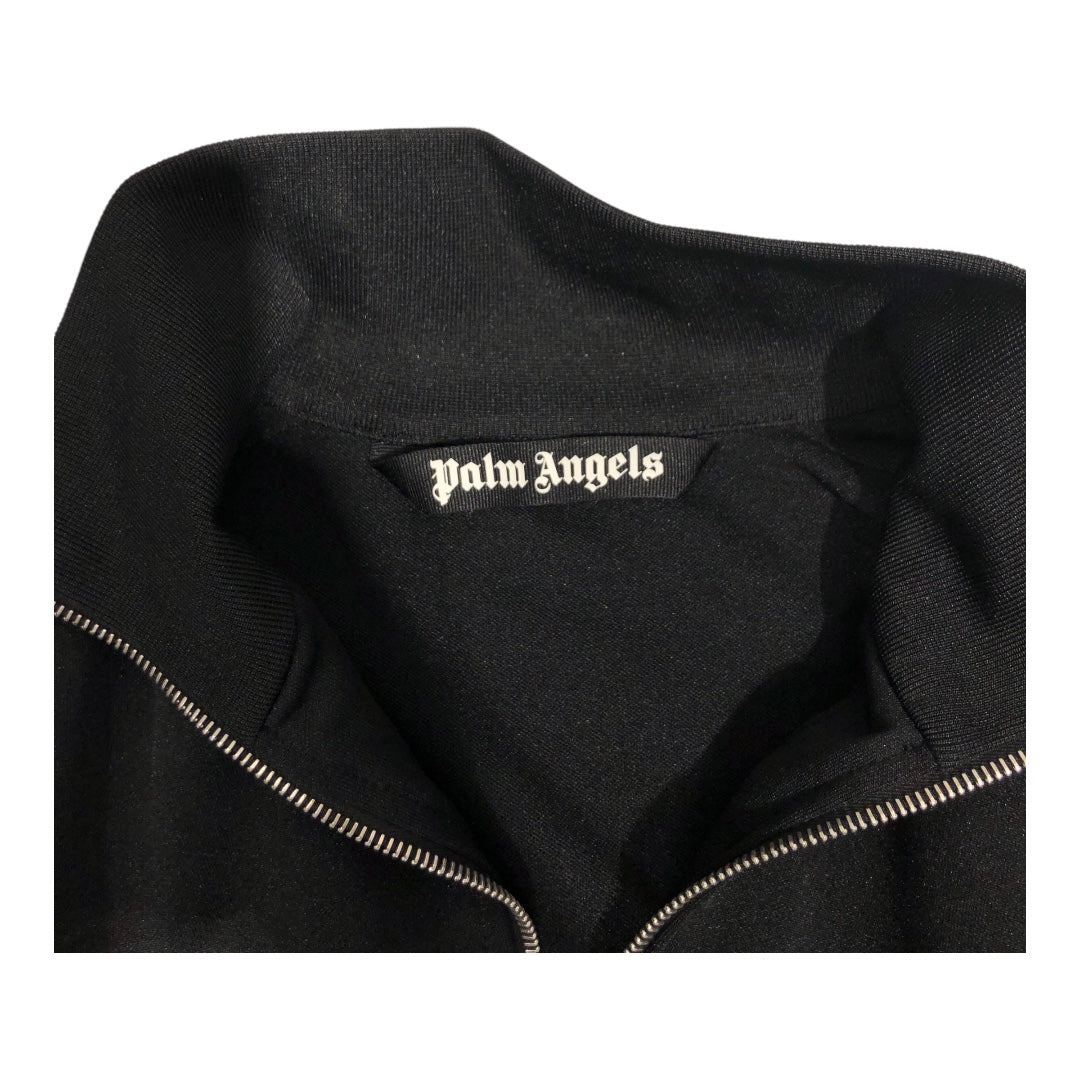 Palm Angels/Track Jkt/M/Polyester/BLK/High Neck/missing pull view 3