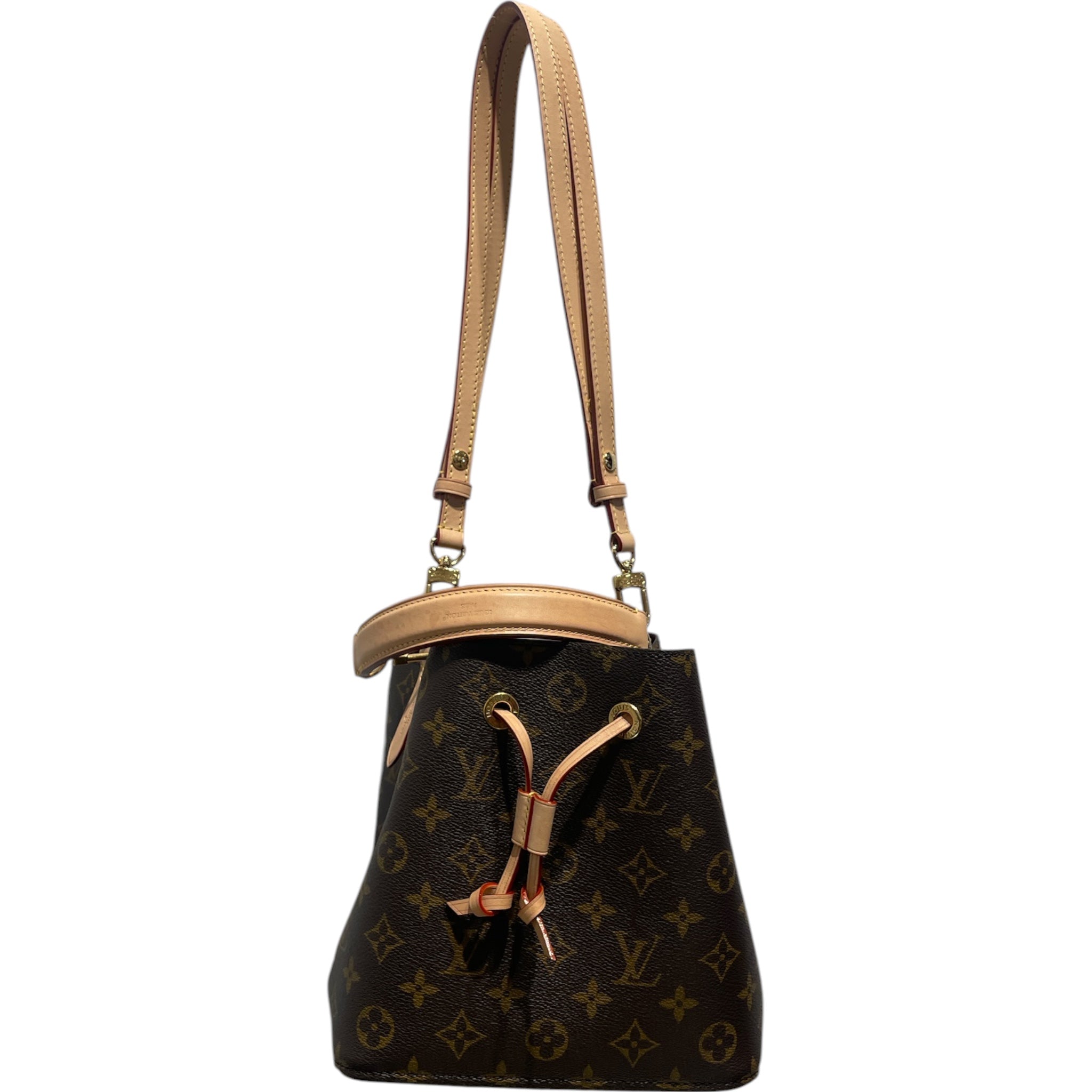 LOUIS VUITTON/Cross Body Bag/Monogram/BRW/Monogram Neonoe BB Bucket Bag view 1