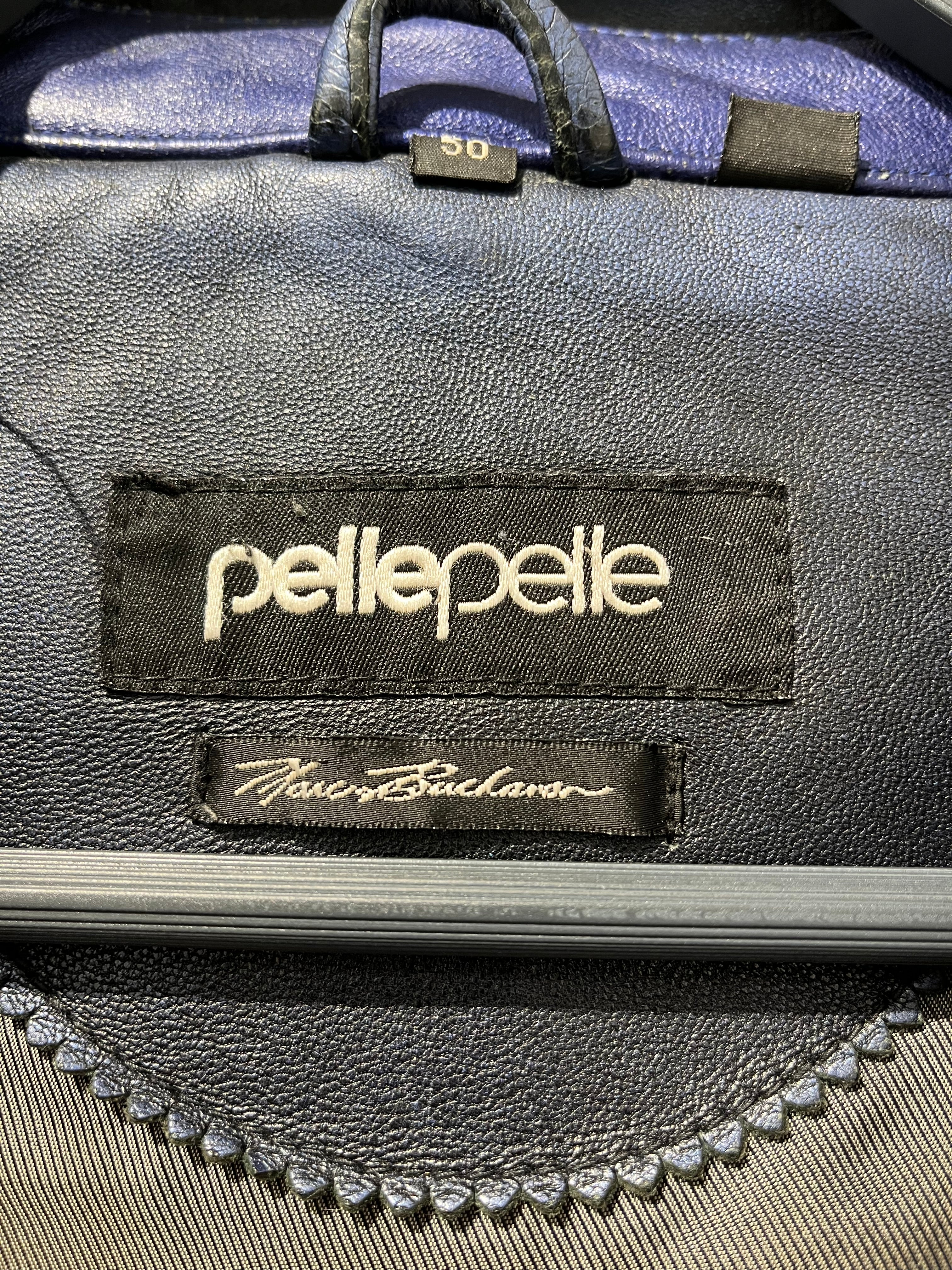Pelle Pelle/Leather Jkt/50/Leather/BLK/SUPER STUDDED PELLE view 3