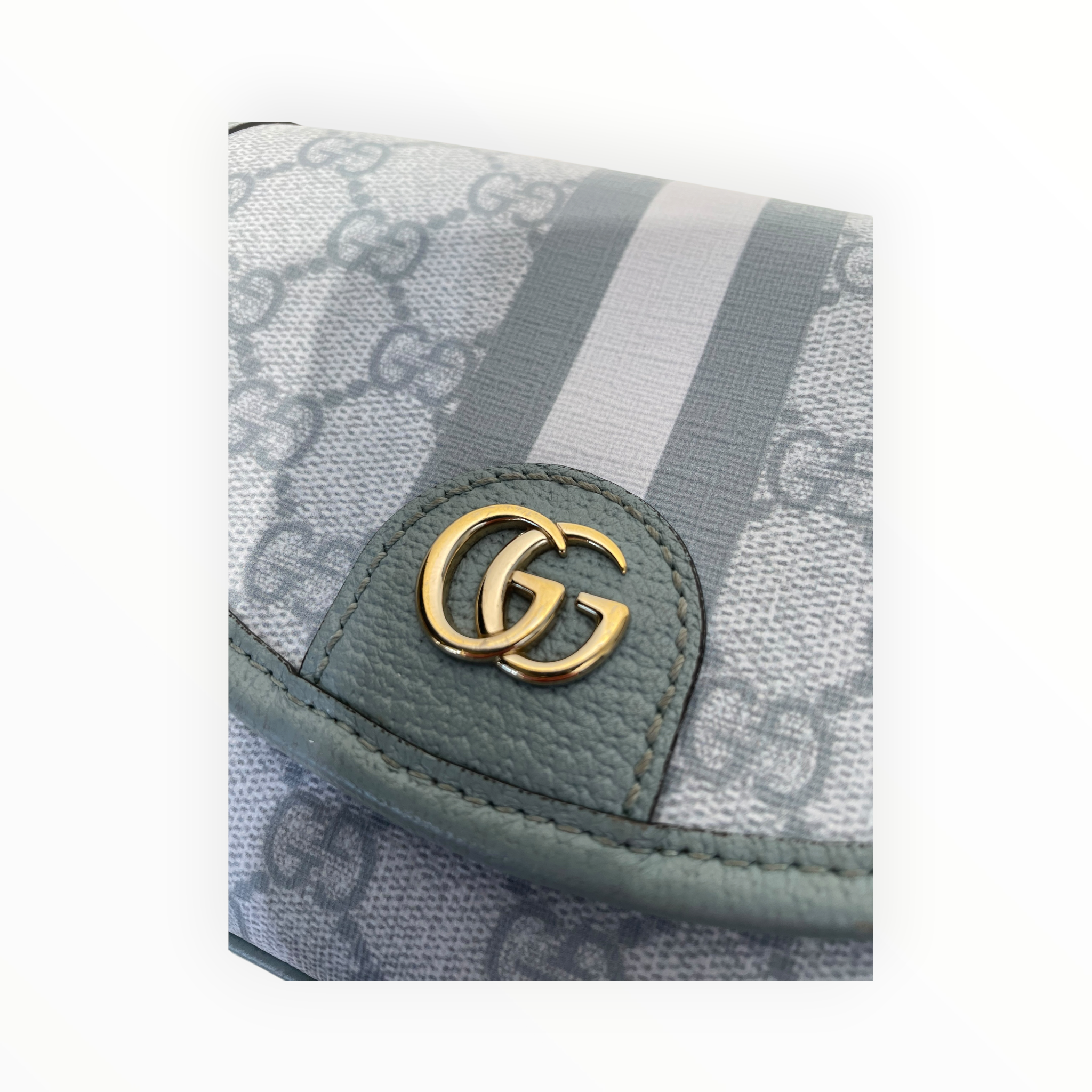 GUCCI/Hand Bag/Monogram/Leather/BLU/Ophidia view 7