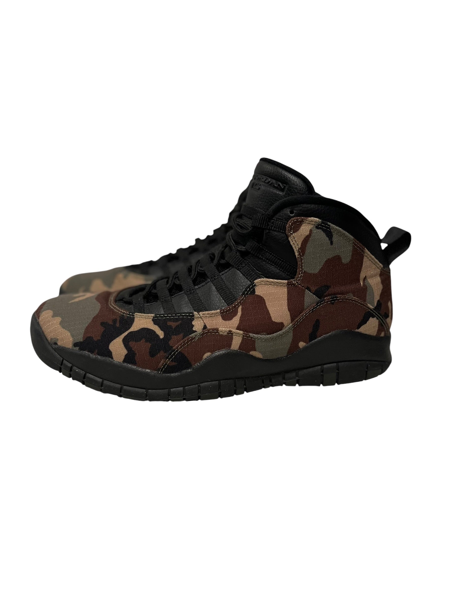 JORDAN BRAND/Hi-Sneakers/US 12/Camouflage/Cotton/MLT/jordan 10 camo view 2