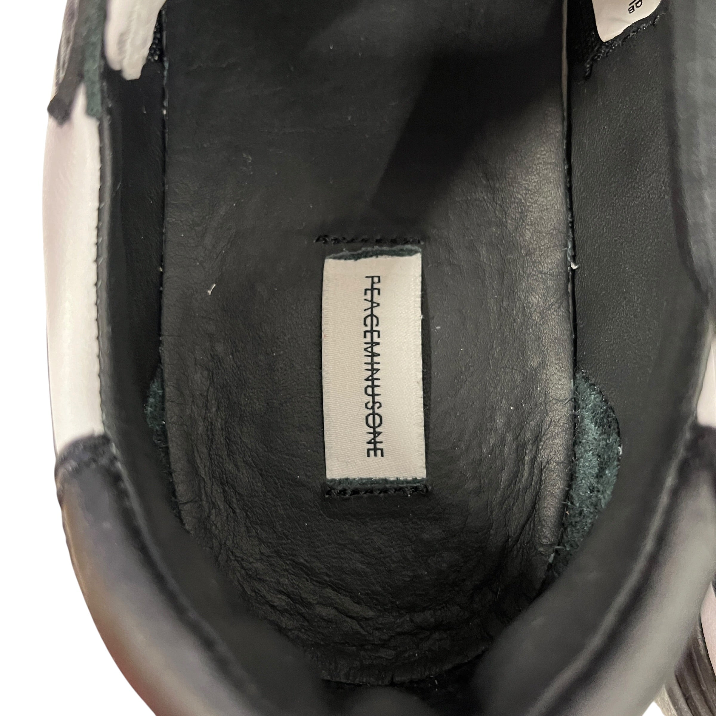 NIKE/PEACEMINUSONE/Low-Sneakers/US 8/Graphic/Leather/BLK/U-Tip/G  DRAGON KWONDO 1 view 4